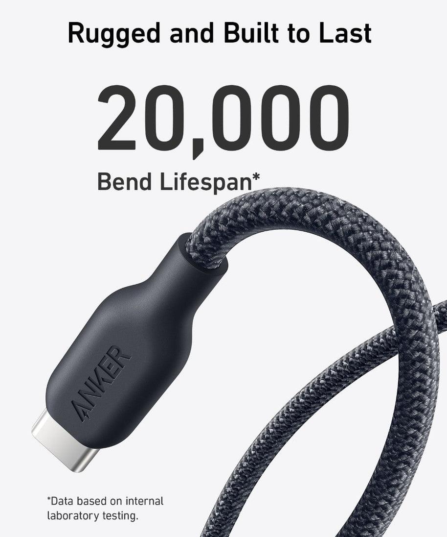 Anker <b>543</b> USB-C to USB-C Cable (Bio-Braided)