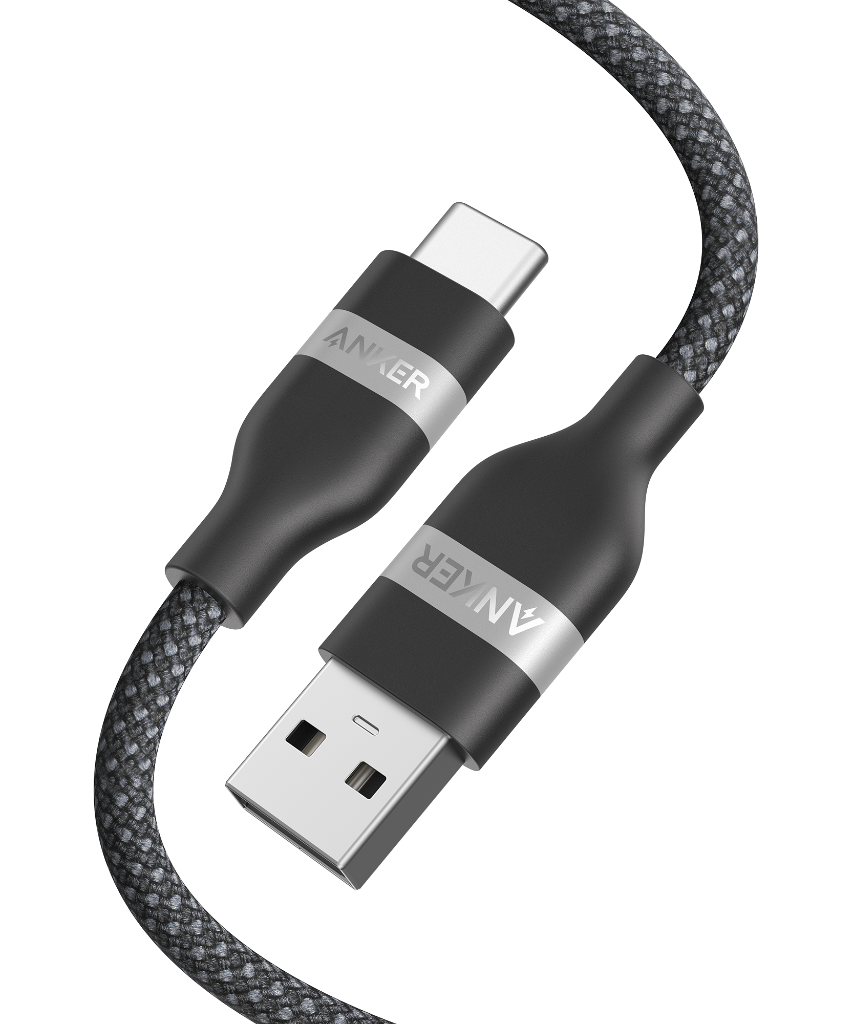 Anker USB-A to USB-C Cable (3 ft / 6 ft, Upcycled-Braided)