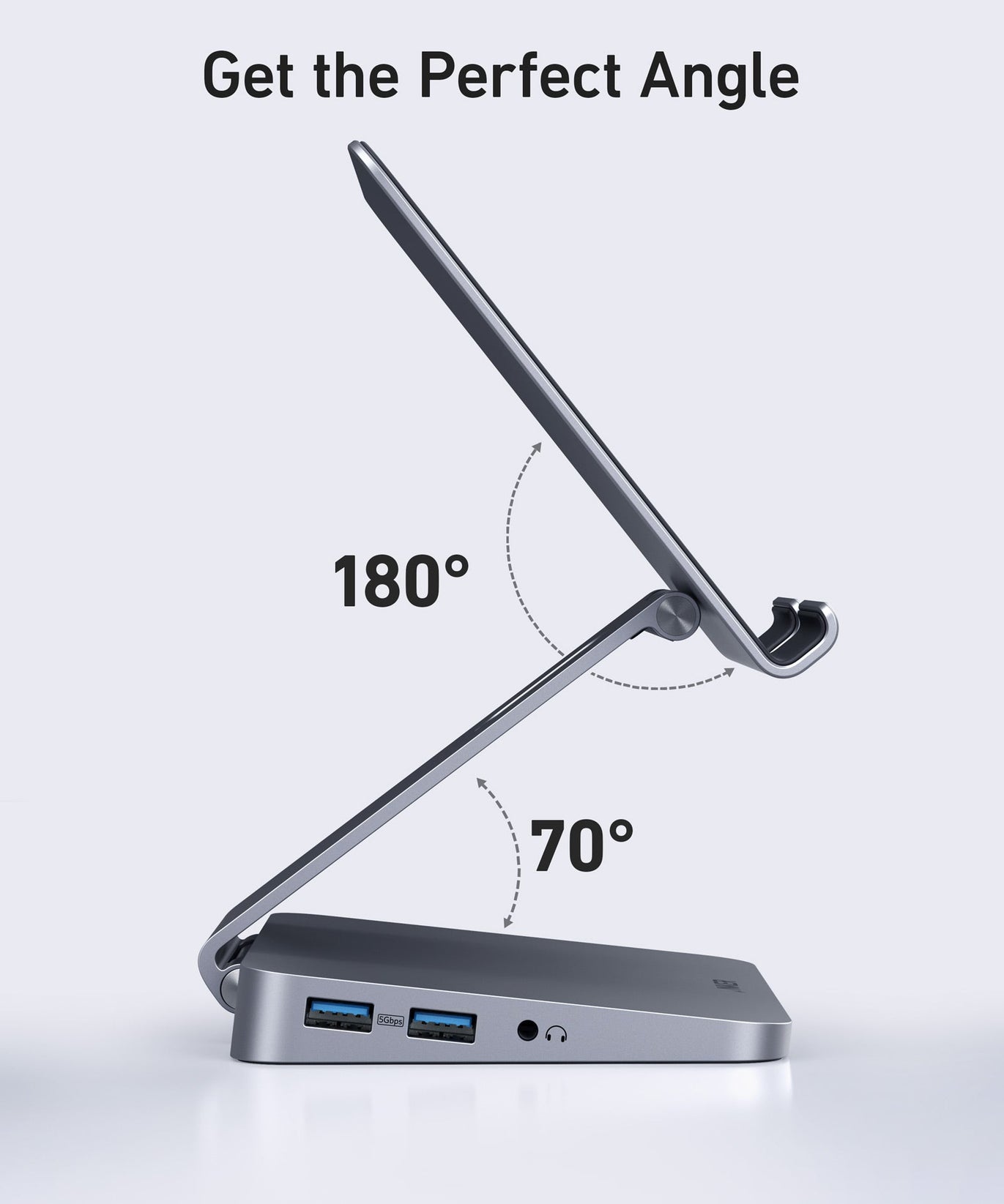 Anker 551 USB-C Hub (8-in-1, Tablet Stand)
