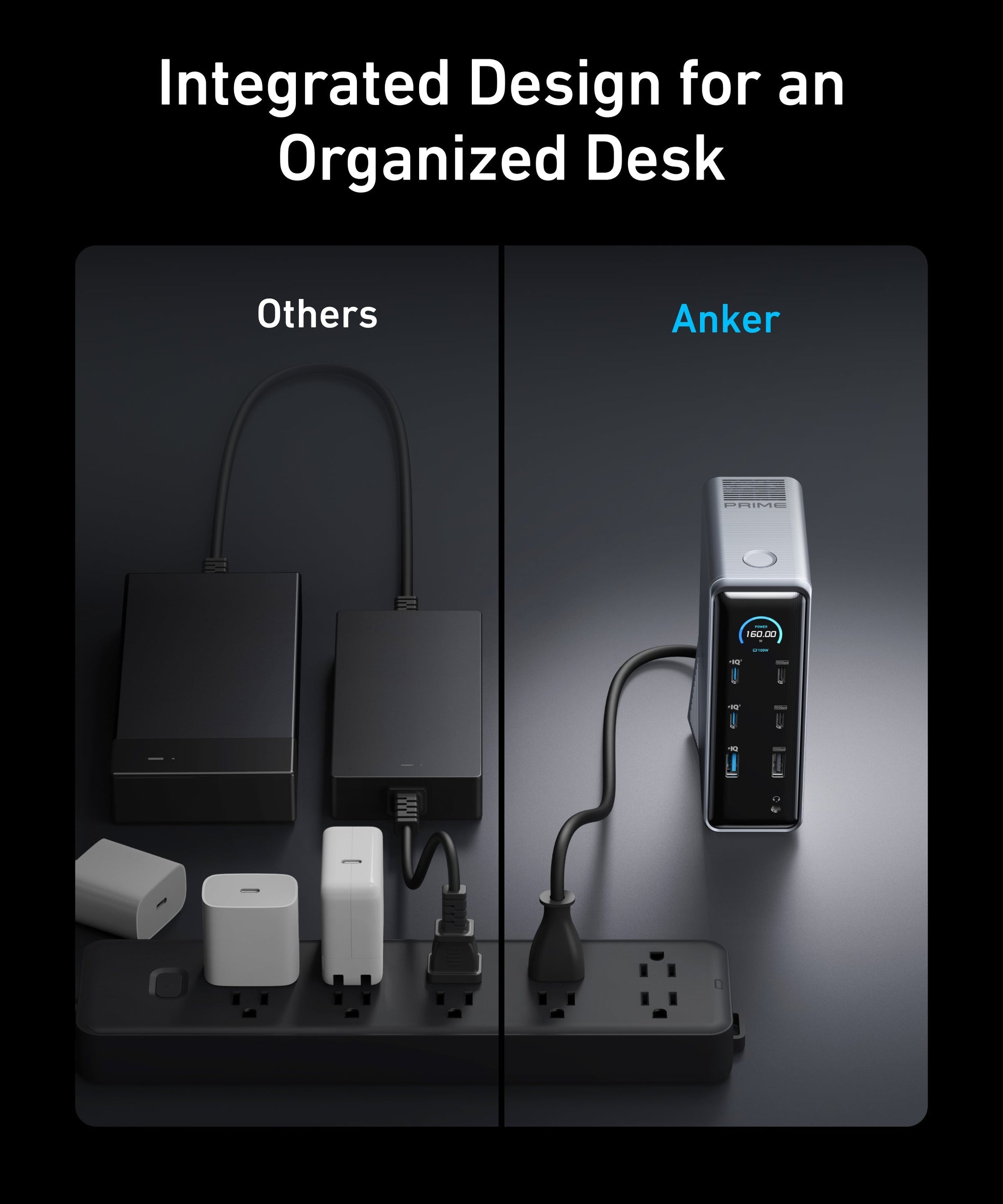 Anker Prime Charging Docking Station (14-in-1, Dual Display, 160W)