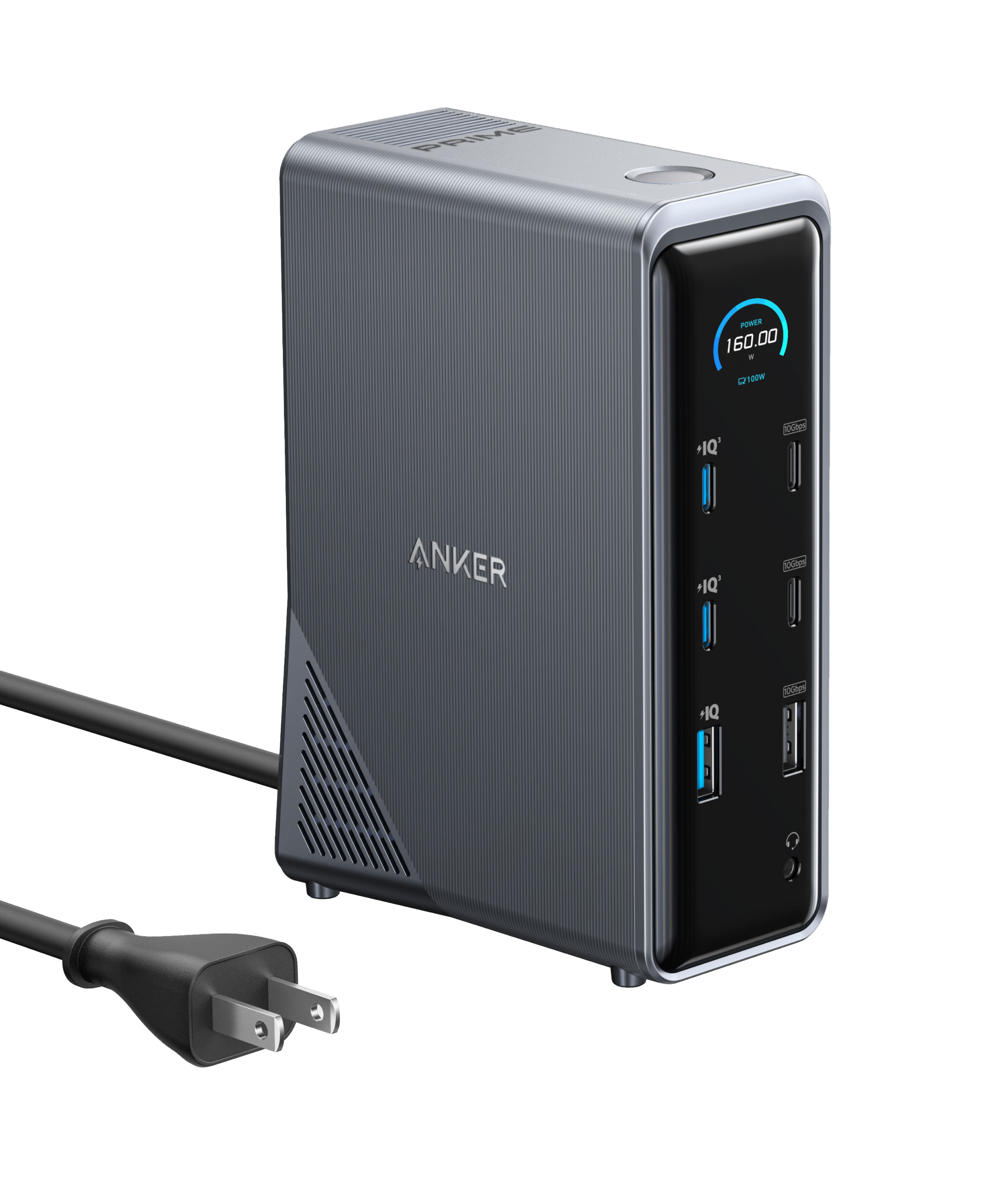 Anker Prime Charging Docking Station (14-in-1, Dual Display, 160W)