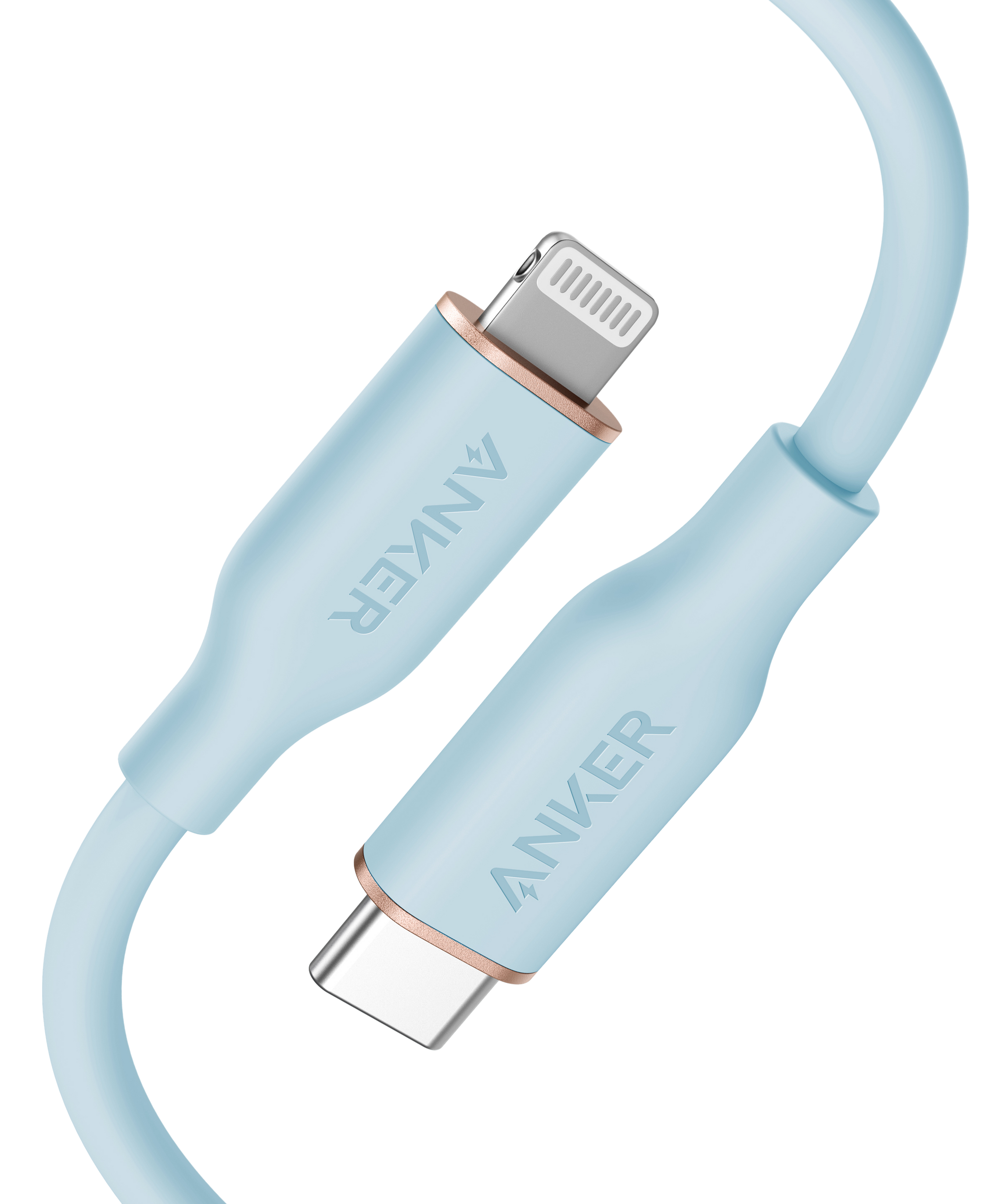 Anker <b>641</b> USB-C to Lightning Cable (Flow, Silicone)
