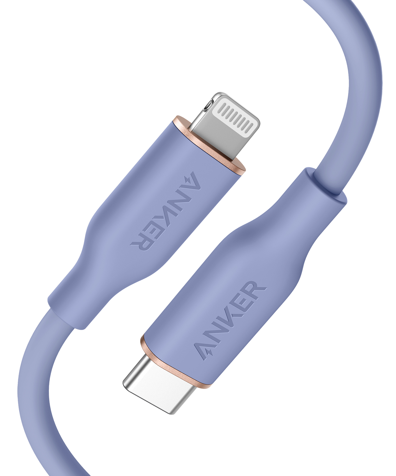Anker <b>641</b> USB-C to Lightning Cable (Flow, Silicone)