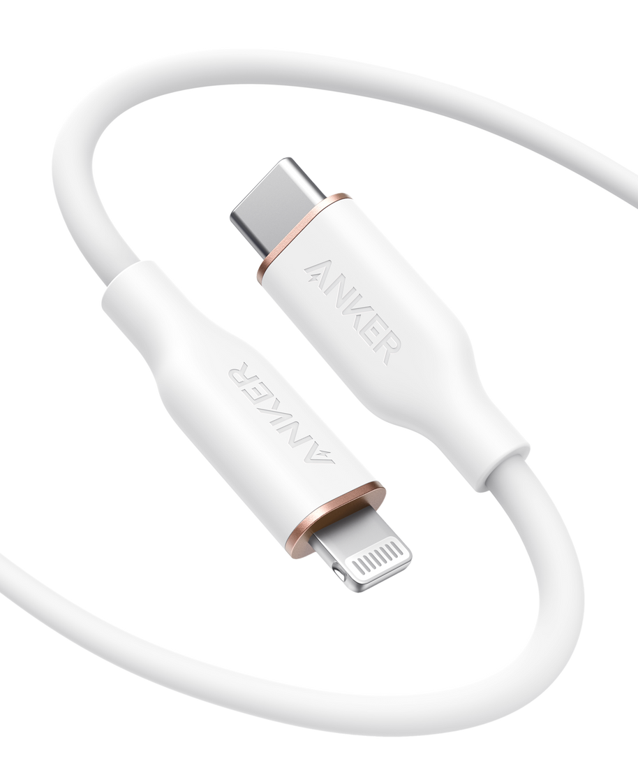 Anker <b>641</b> USB-C to Lightning Cable (Flow, Silicone)