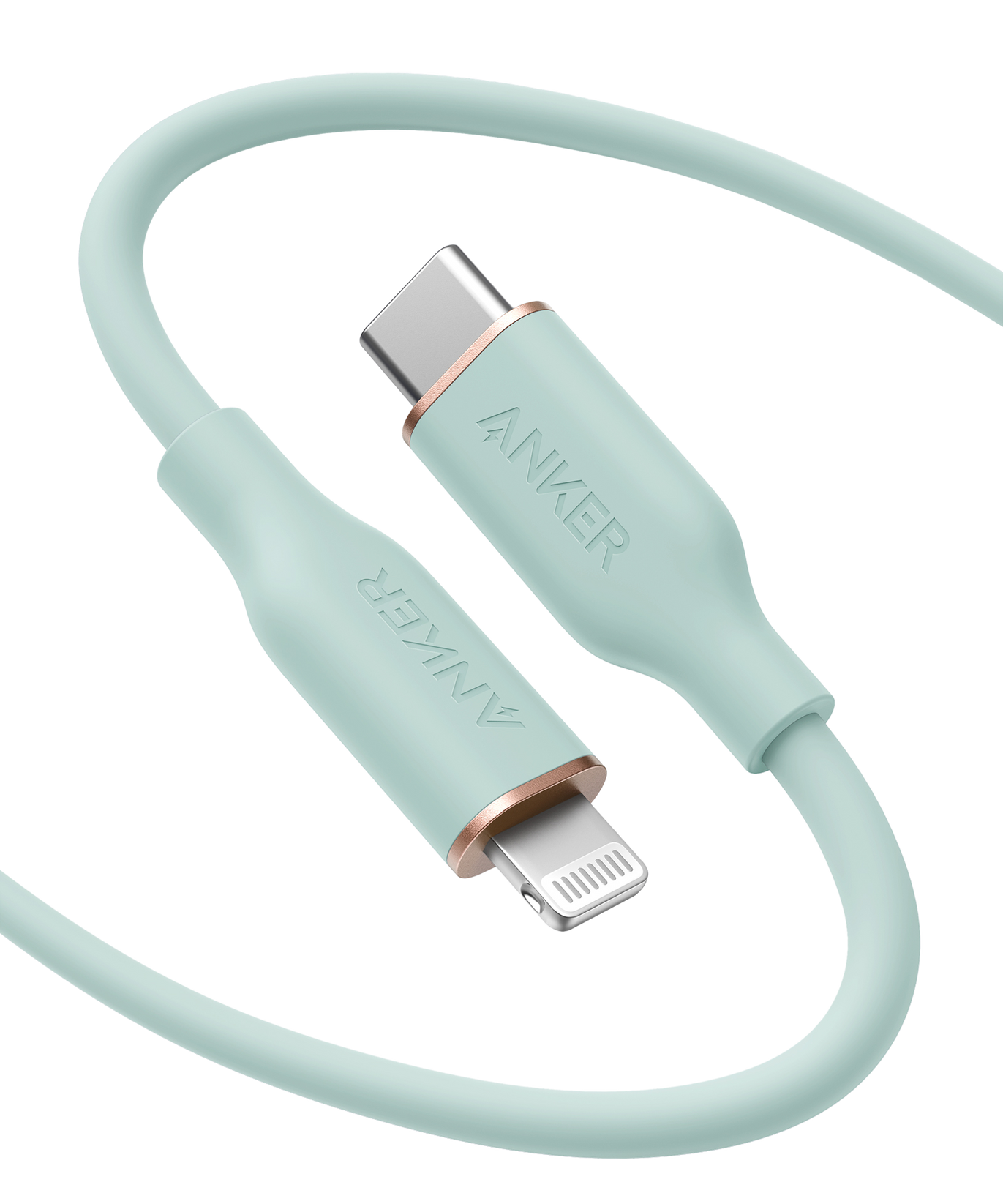 Anker <b>641</b> USB-C to Lightning Cable (Flow, Silicone)