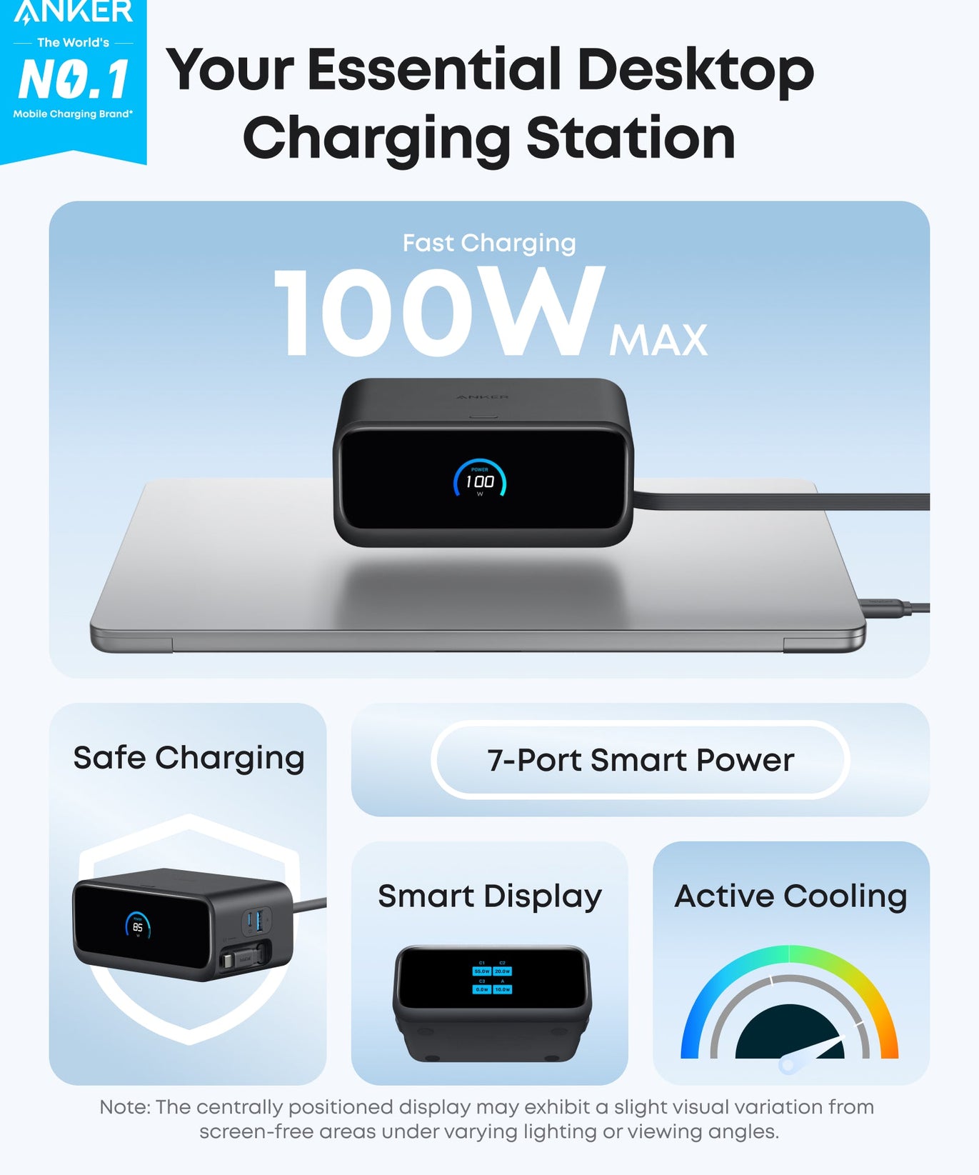 Anker Nano Charging Station (7-in-1, 100W)