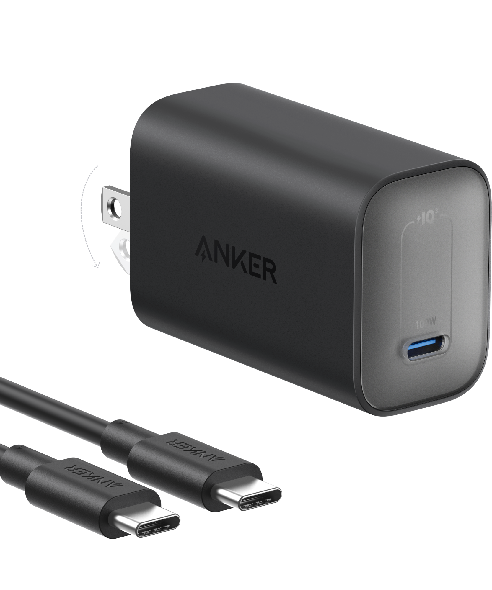Anker Nano Charger (100W) with USB-C Cable