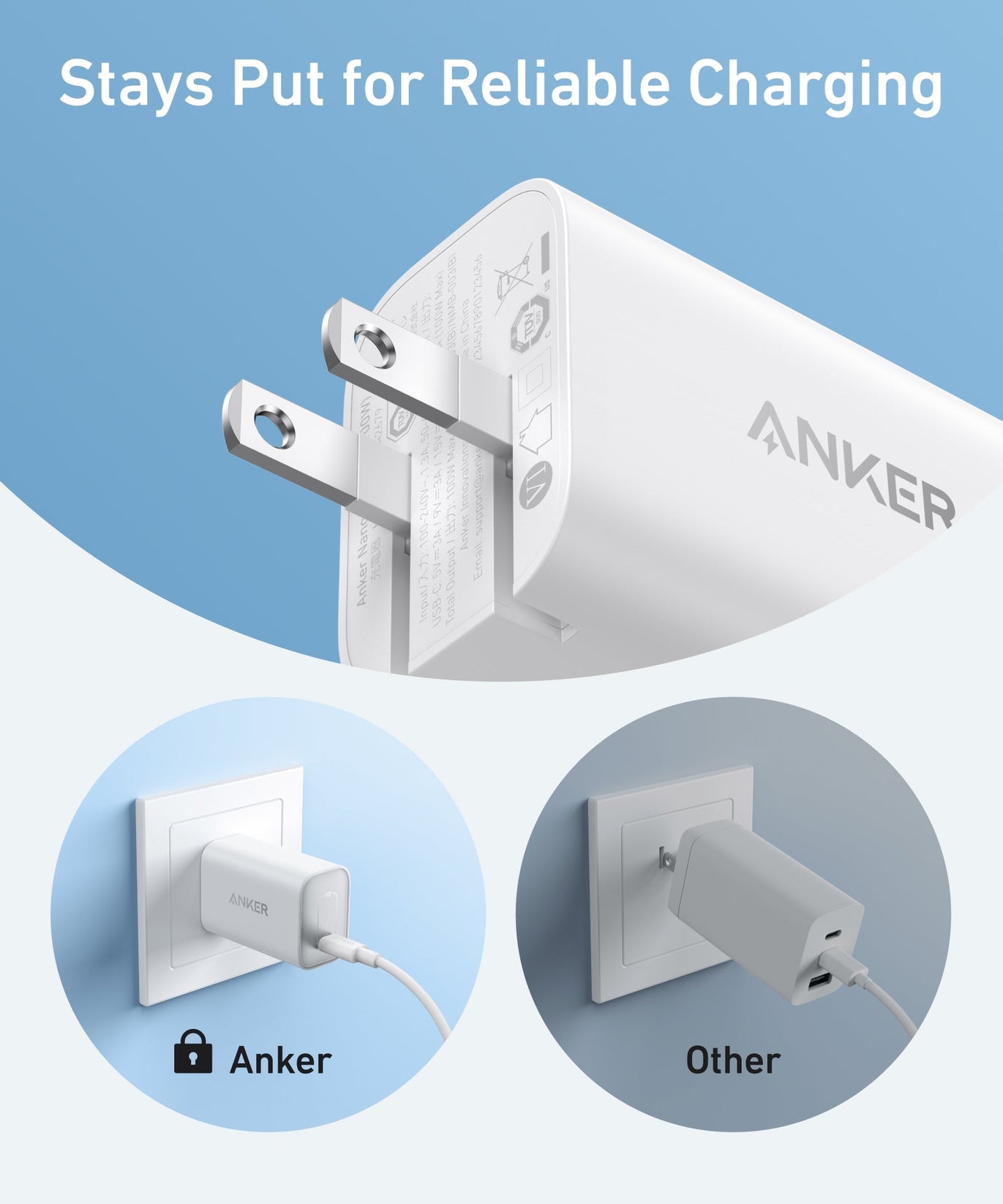 Anker Nano Charger (100W) with USB-C Cable