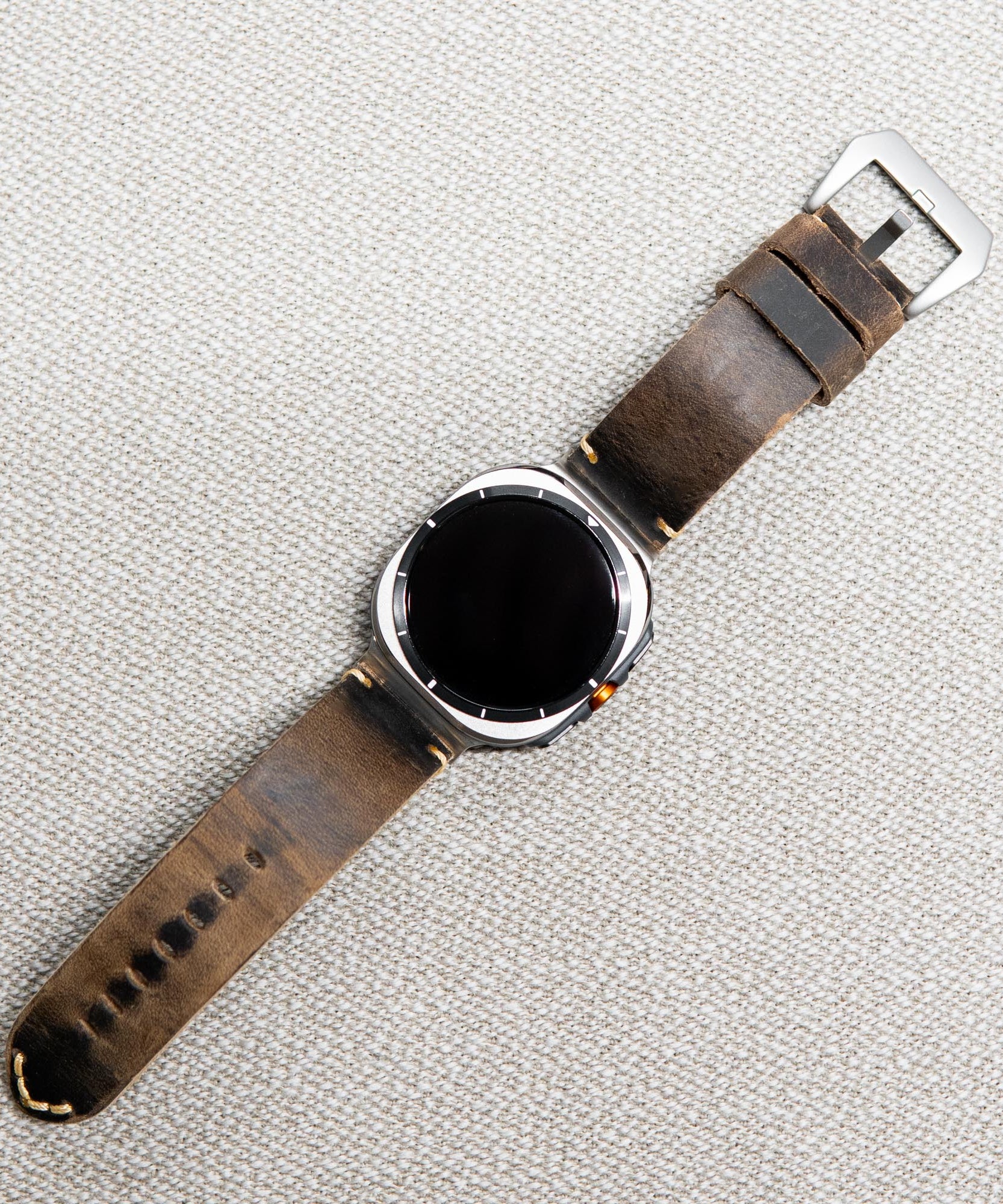 Leather Strap R01 for Samsung Galaxy Watch Ultra