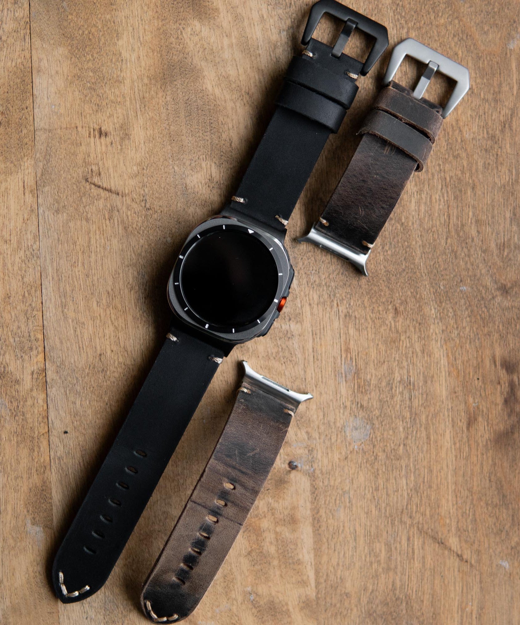 Leather Strap R01 for Samsung Galaxy Watch Ultra