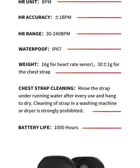 Magene H303 Heart Rate Sensor Bluetooth ANT Upgrade H64 HR Monitor With Chest Strap Dual Mode Computer Bike  Sports Band Belt