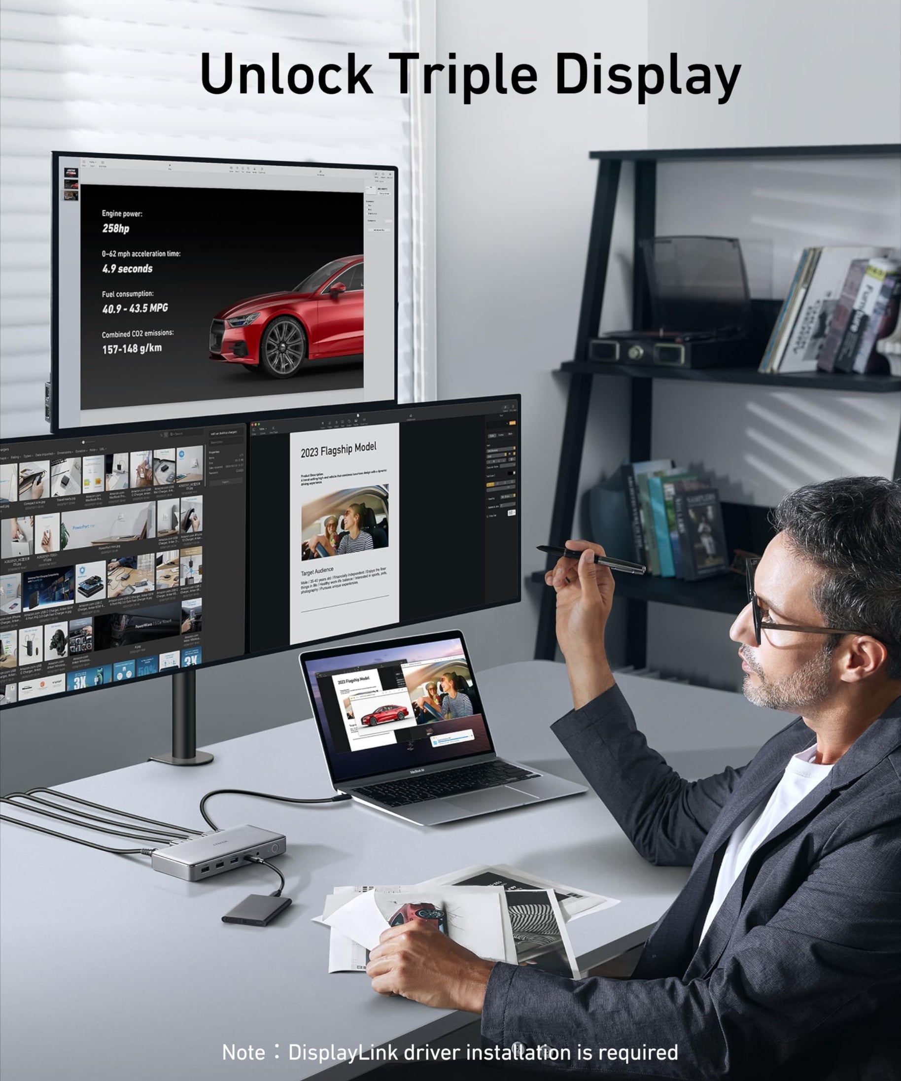 Anker <b>563</b> USB-C Docking Station (10-in-1)