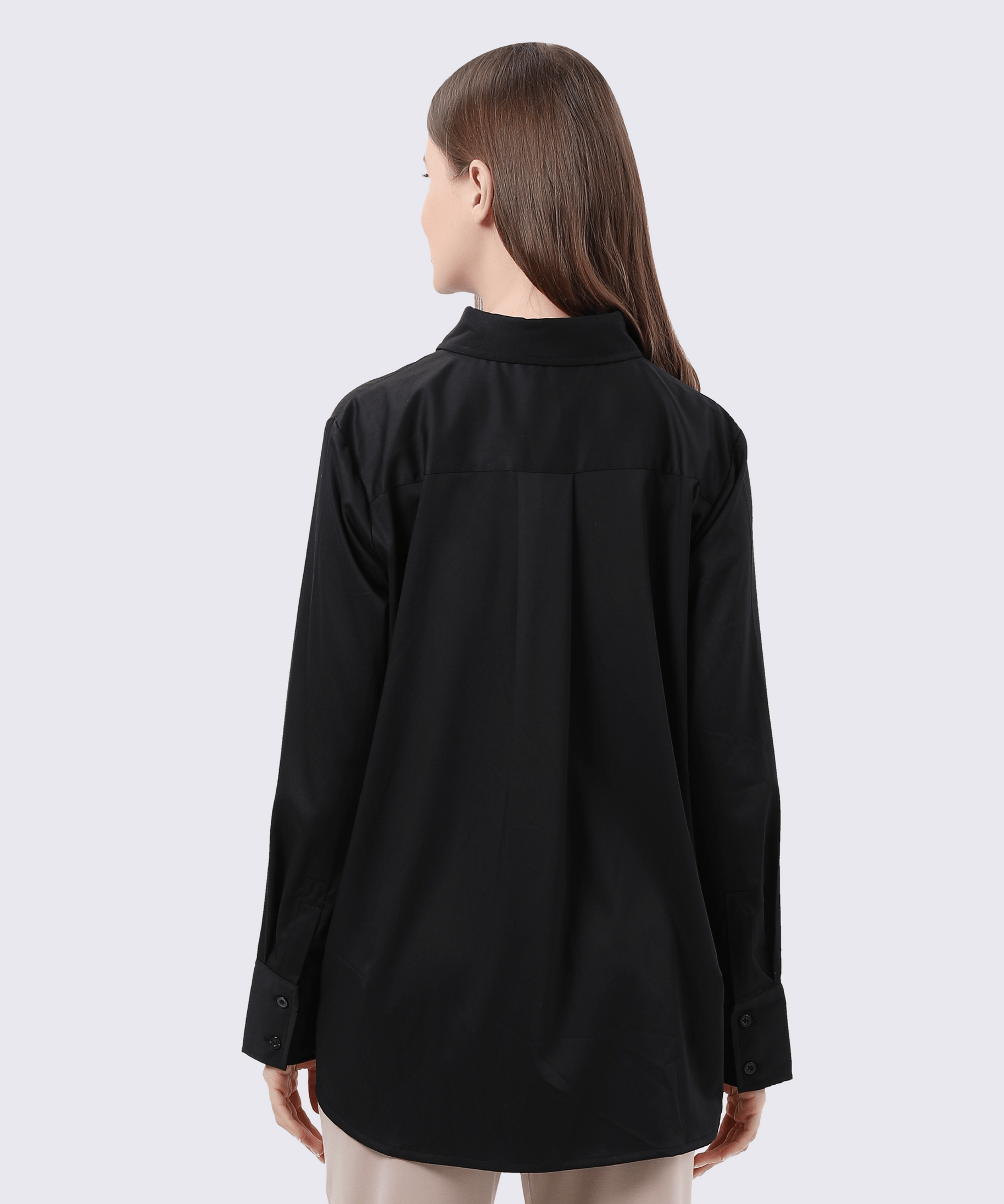 Classic Button Down Maternity Shirt
