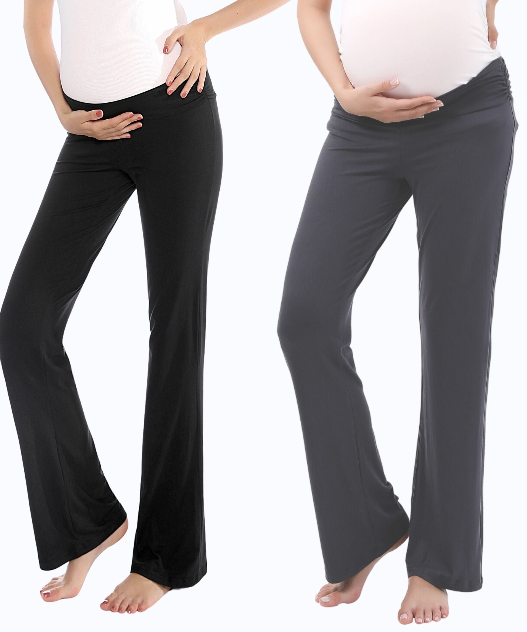 Below Bump Maternity Postpartum Pajama Pants (2 Pack)