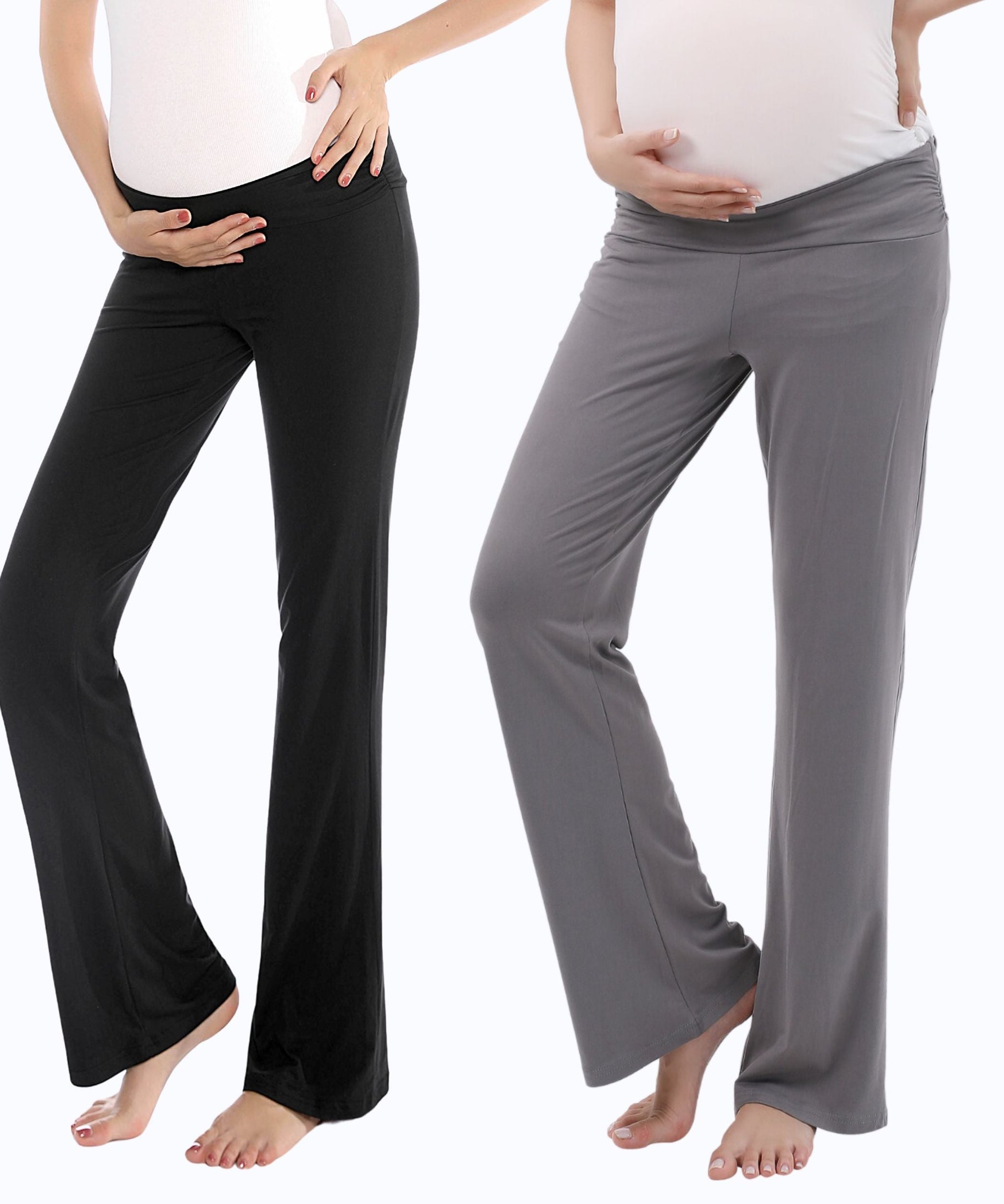 Below Bump Maternity Postpartum Pajama Pants (2 Pack)
