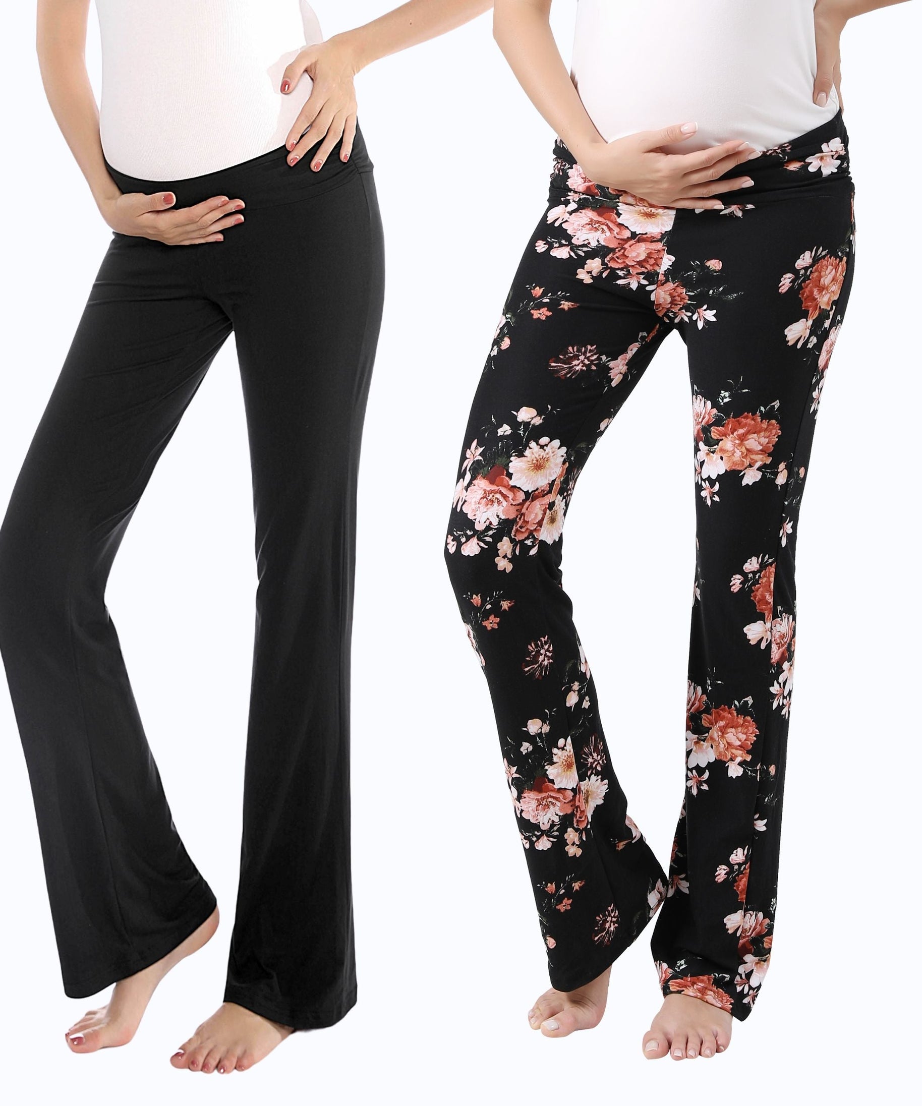 Below Bump Maternity Postpartum Pajama Pants (2 Pack)