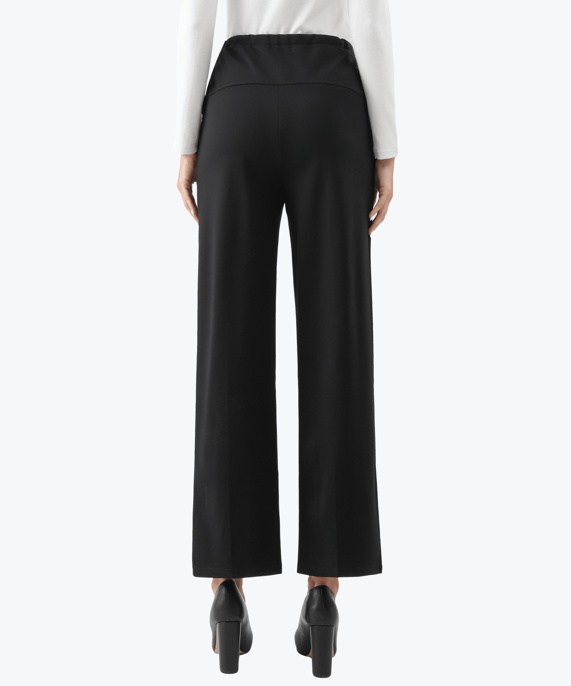 The Wide Leg Maternity Ankle Pant