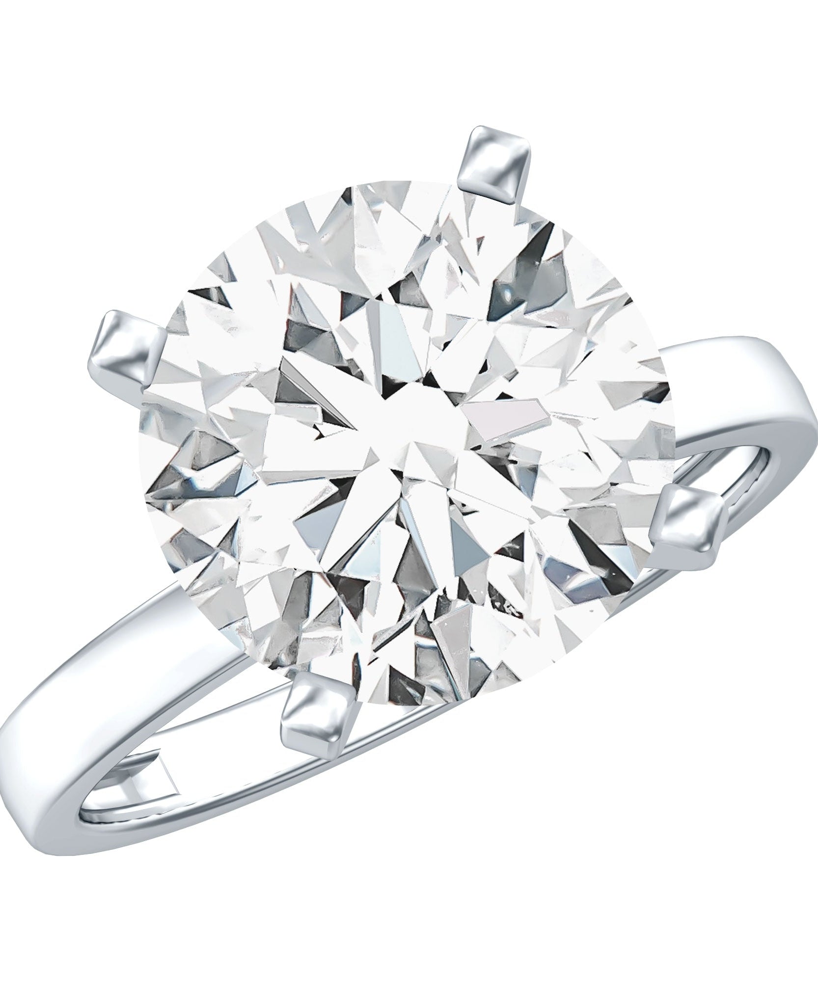 4 CT IGI Certified Lab Diamond Timeless Engagement Ring