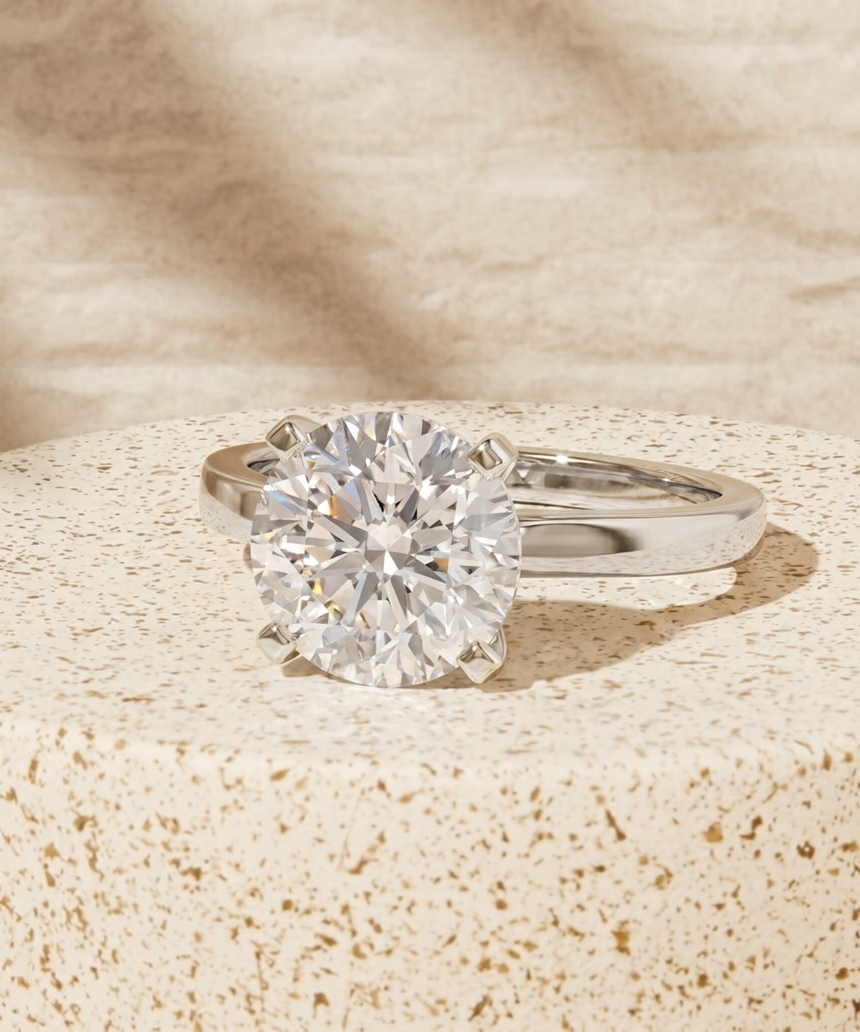 4 CT IGI Certified Lab Diamond Timeless Engagement Ring