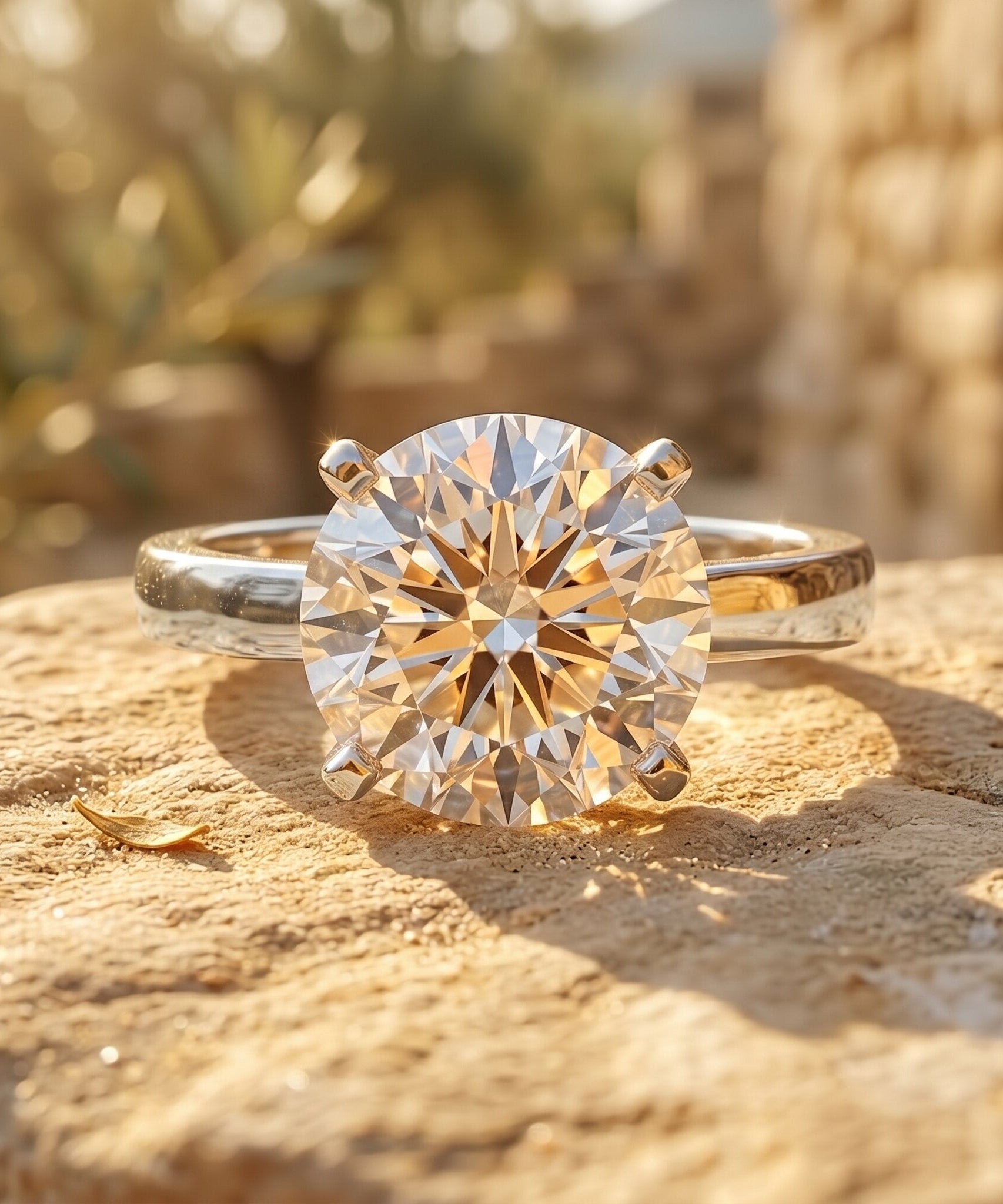 4 CT IGI Certified Lab Diamond Timeless Engagement Ring
