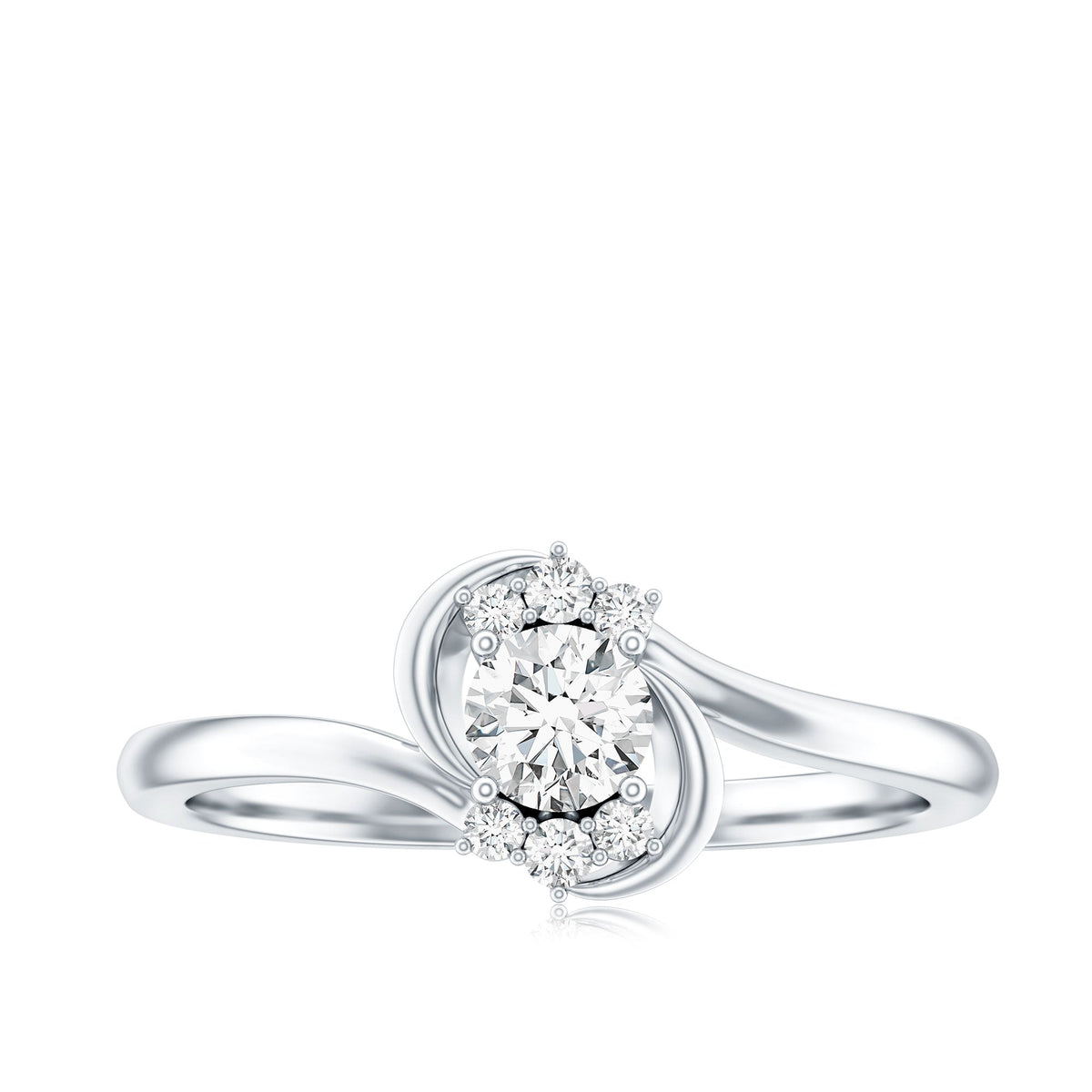 Brilliant Cut Certified Lab Grown Diamond Promise Ring For Her