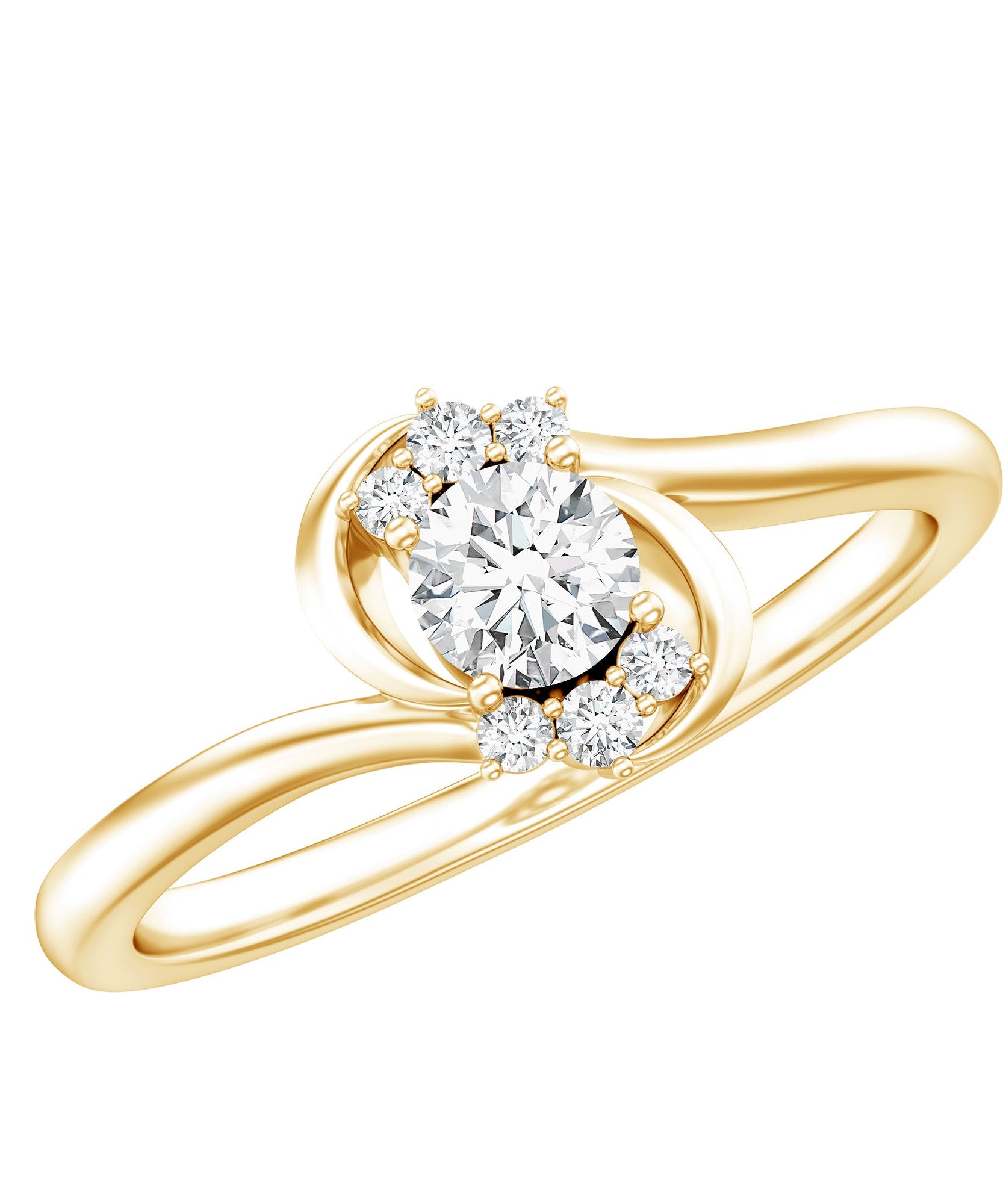 Brilliant Cut Certified Lab Grown Diamond Promise Ring For Her