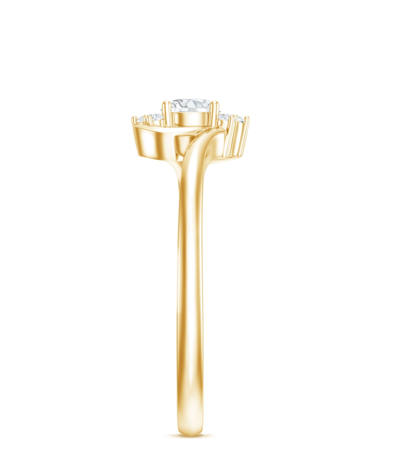 Brilliant Cut Certified Lab Grown Diamond Promise Ring For Her