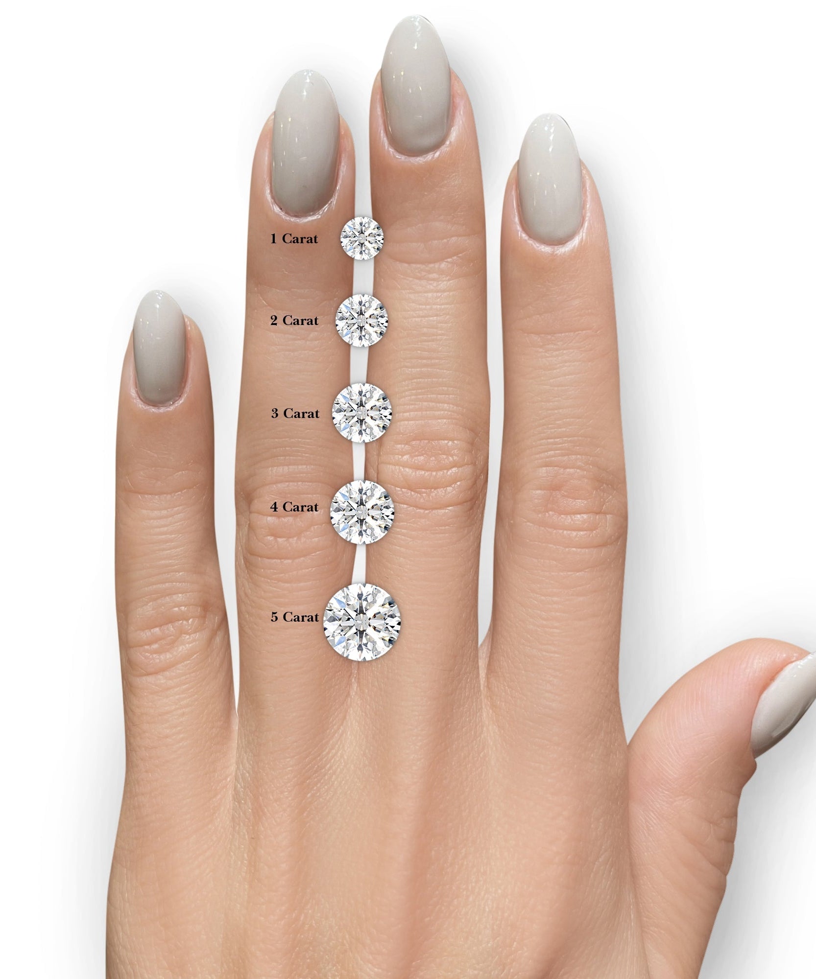 2.50 CTW AGI Certified Lab Grown Round Diamond Stud Earrings in 14K White or Yellow Gold (G/VS)