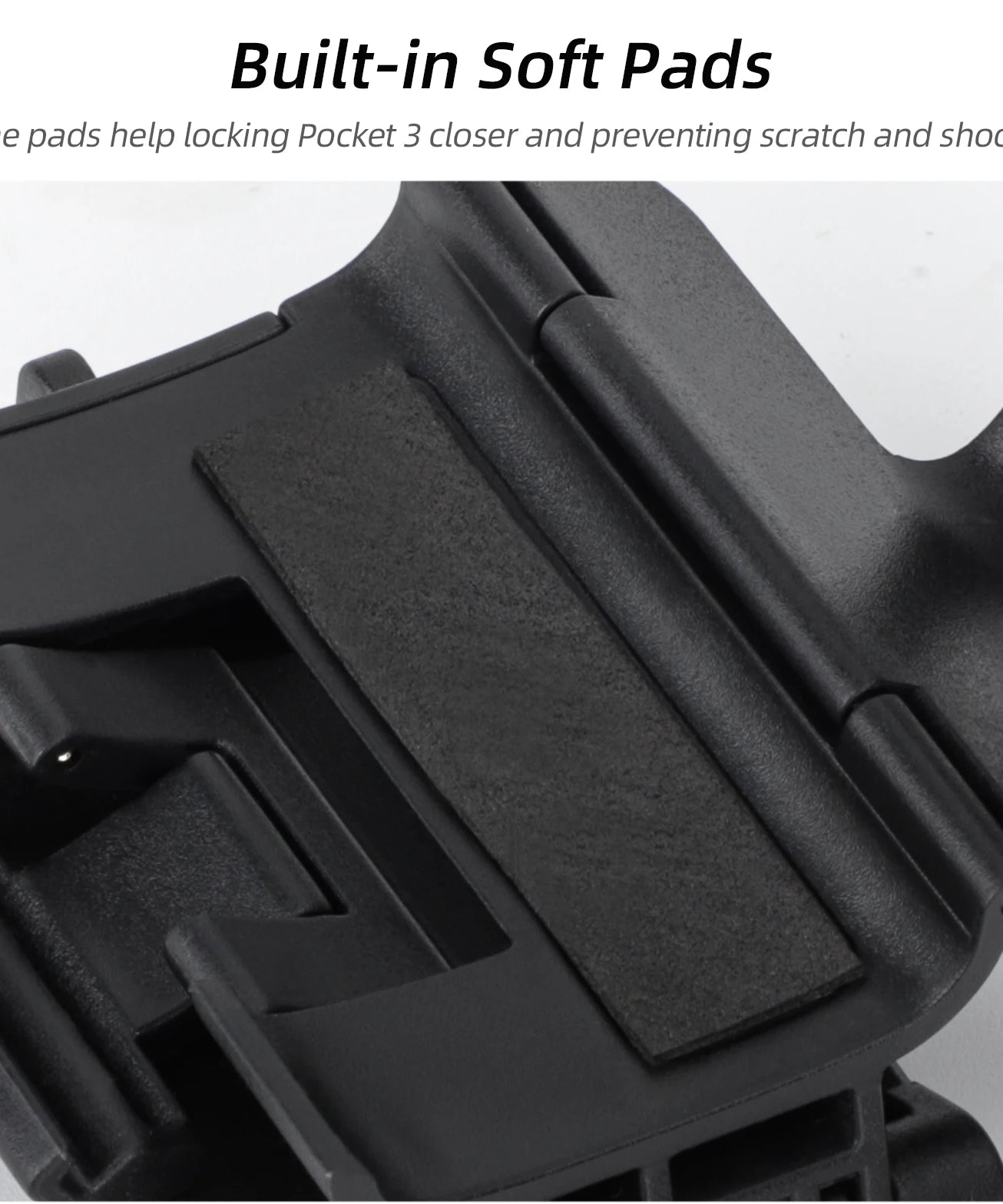 Base d'adaptateur magnétique DJI Pocket 3 – Accessoire de fixation rapide pour caméra