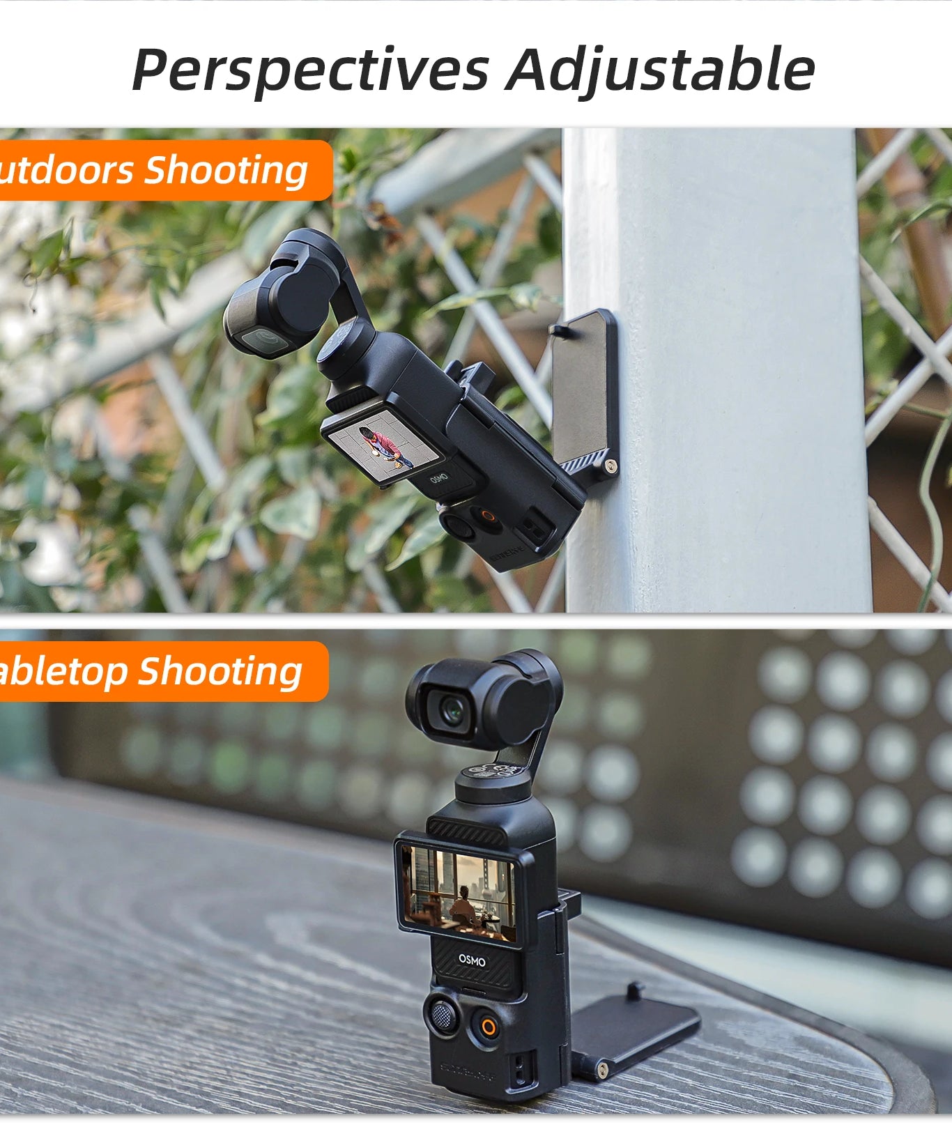 Base d'adaptateur magnétique DJI Pocket 3 – Accessoire de fixation rapide pour caméra