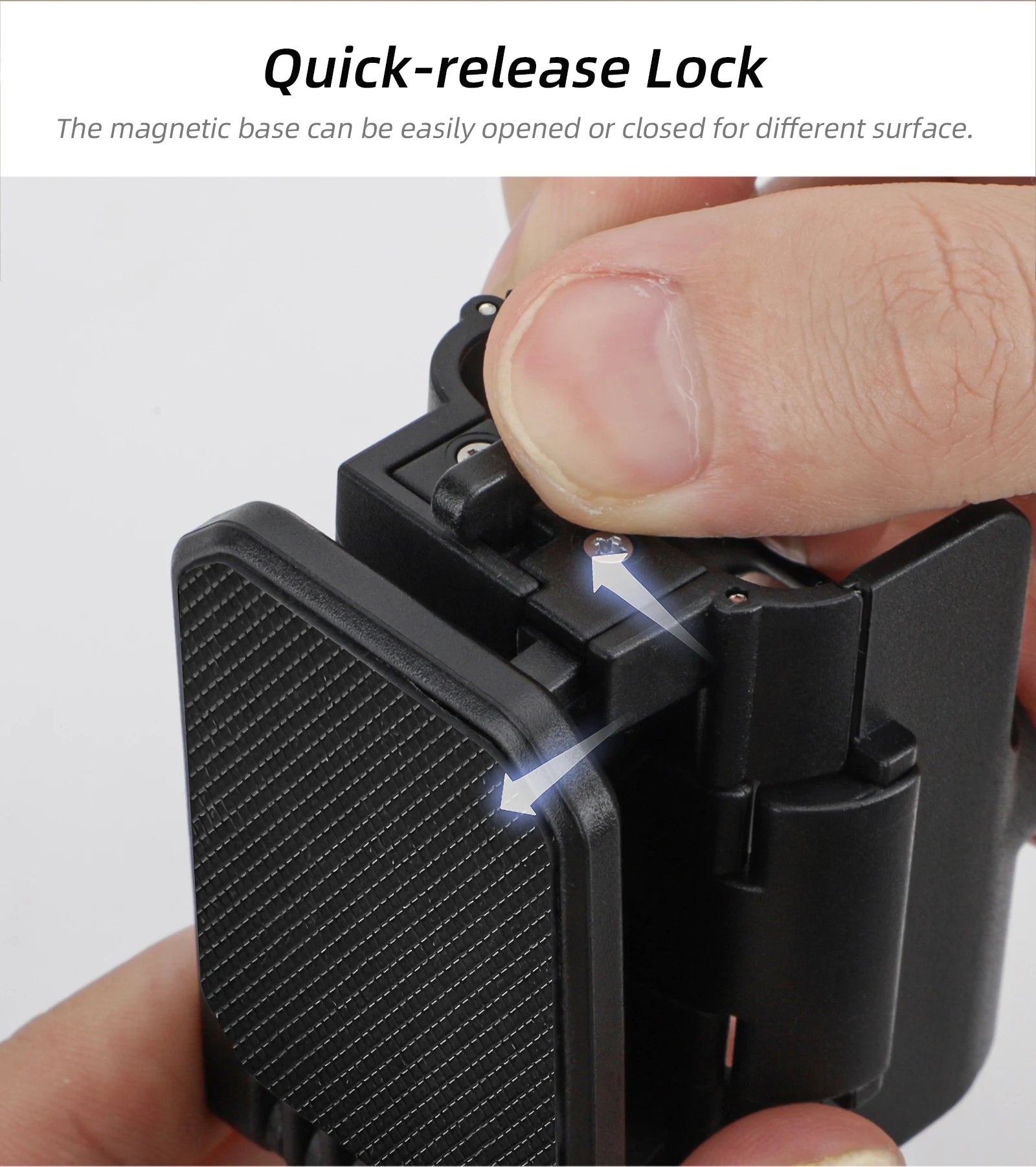 Base d'adaptateur magnétique DJI Pocket 3 – Accessoire de fixation rapide pour caméra