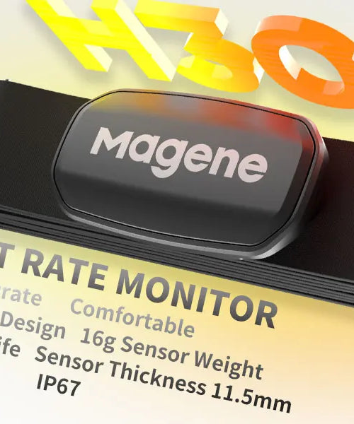 Magene H303 Heart Rate Sensor Bluetooth ANT Upgrade H64 HR Monitor With Chest Strap Dual Mode Computer Bike  Sports Band Belt