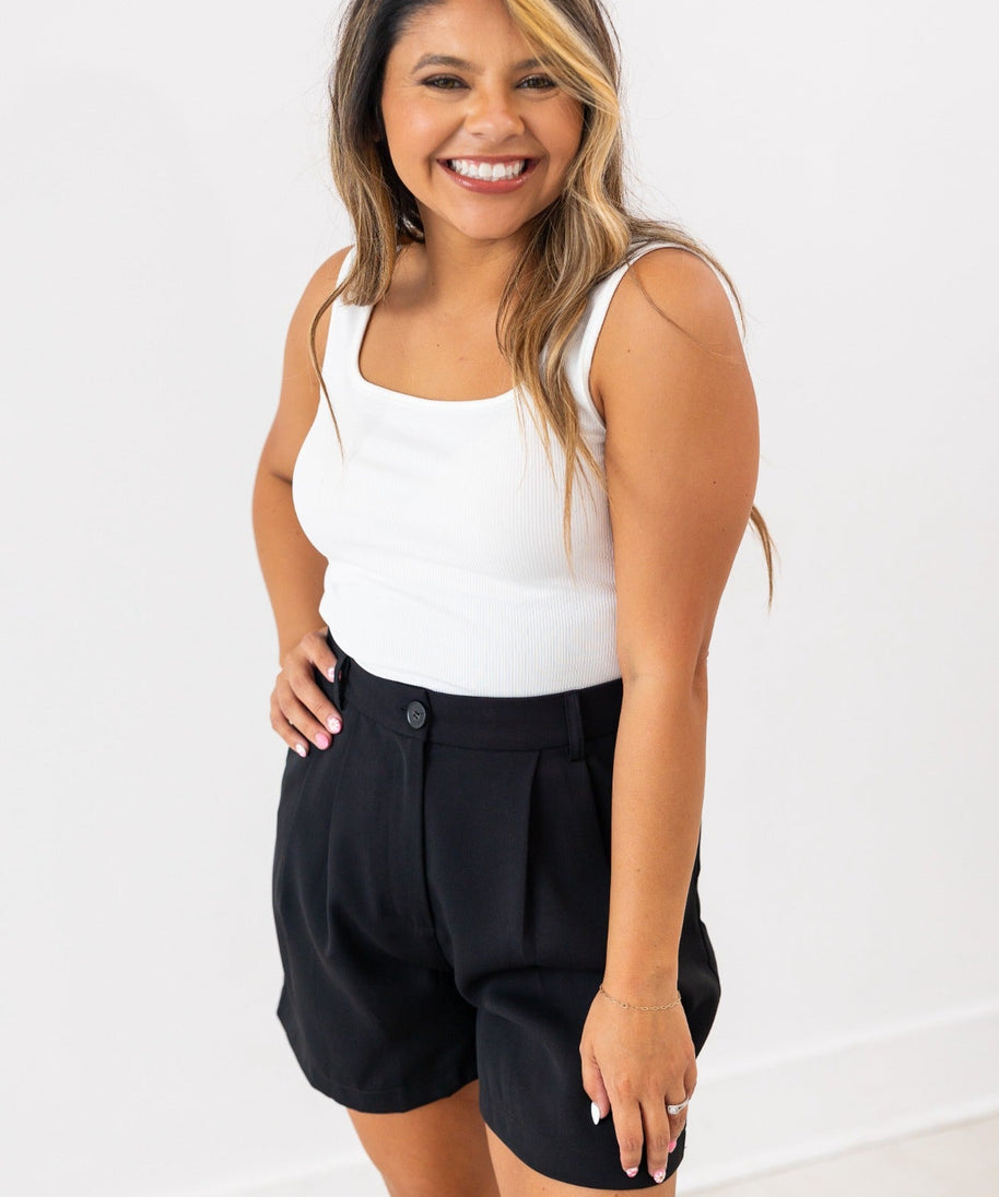 Bella Tank Top, White