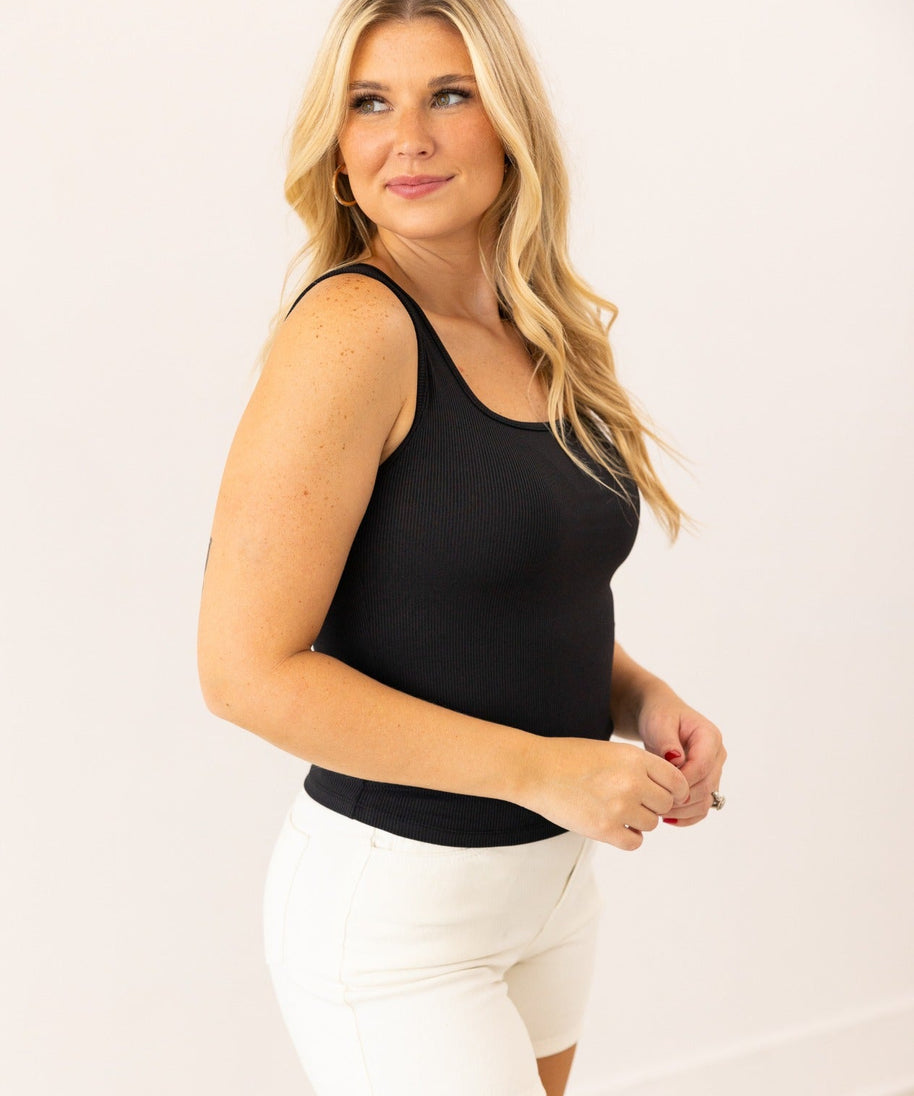 Bella Tank Top, Black