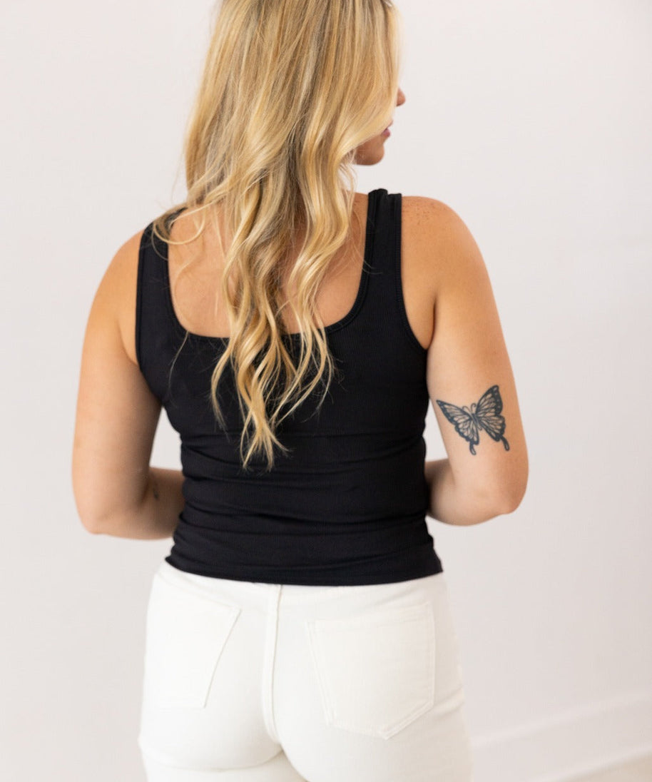 Bella Tank Top, Black