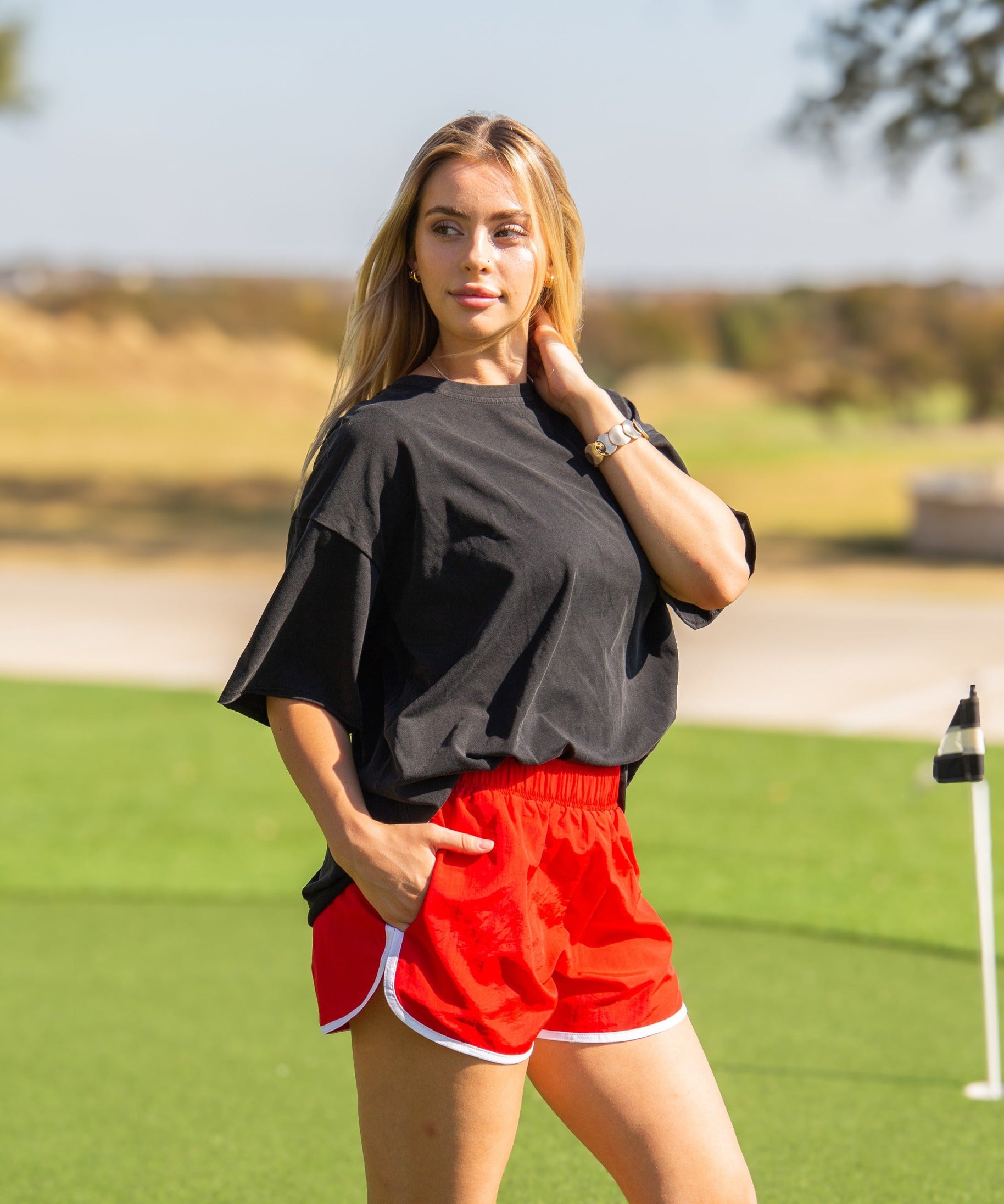 Go-Getter Shorts, Red
