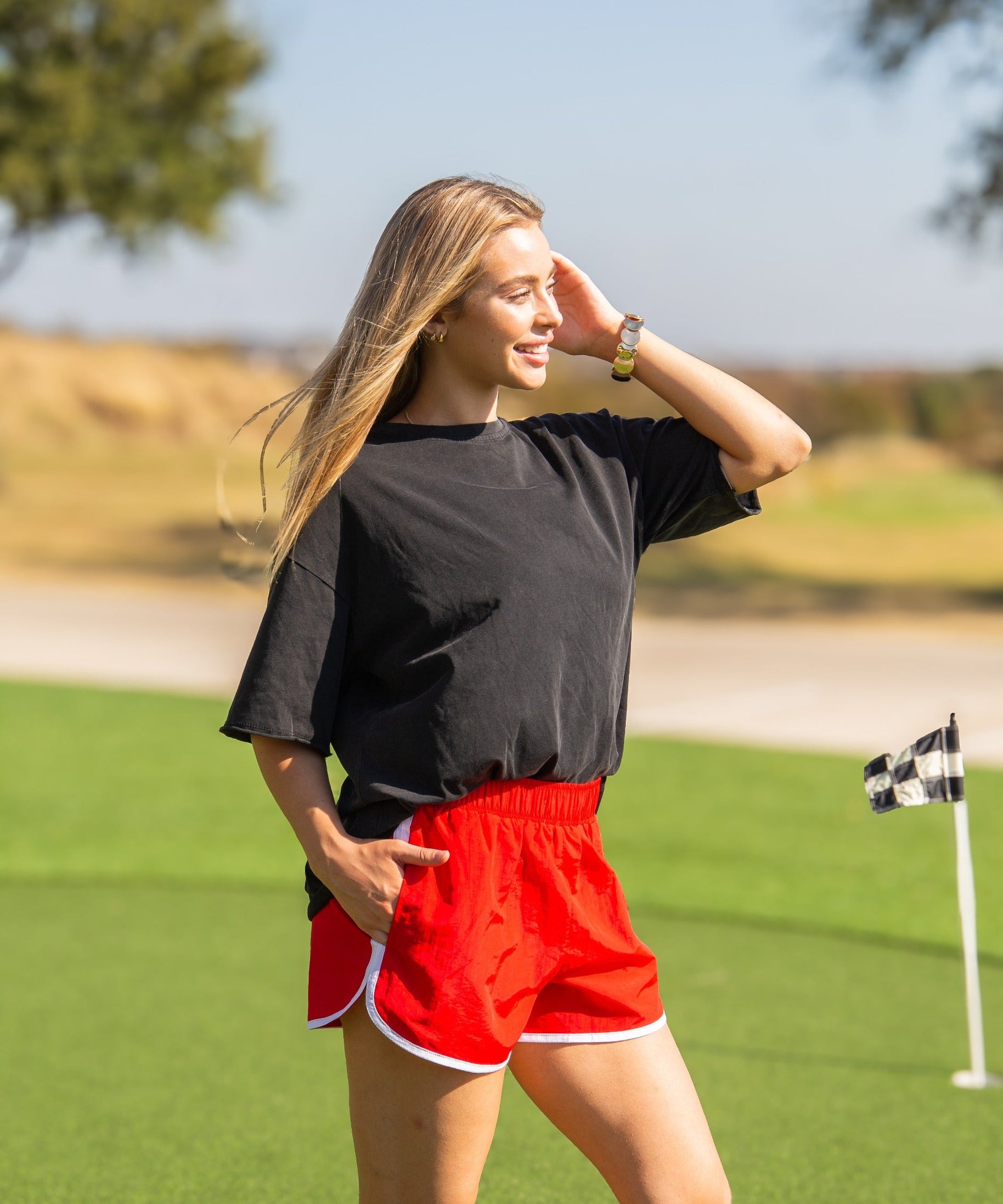 Go-Getter Shorts, Red