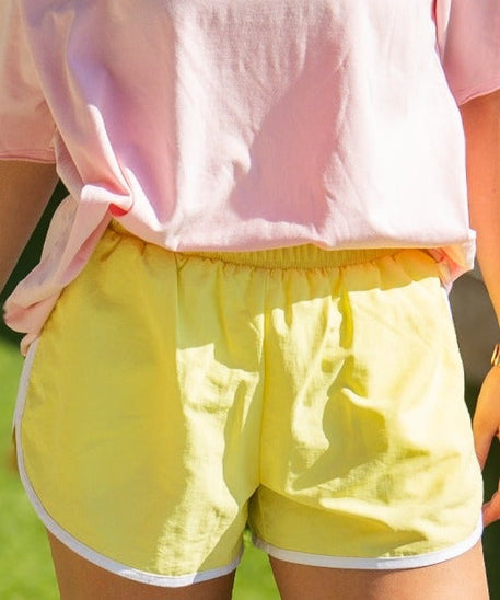 Go-Getter Shorts, Baby Yellow