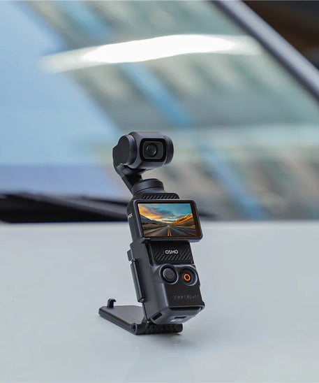 Base d'adaptateur magnétique DJI Pocket 3 – Accessoire de fixation rapide pour caméra