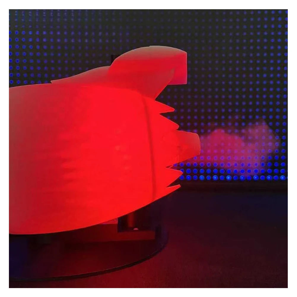 Functional USB Desk Fan with Jet Engine Style Humidifier Mist Function and LED Tail Flame Light for Ambient Airflow