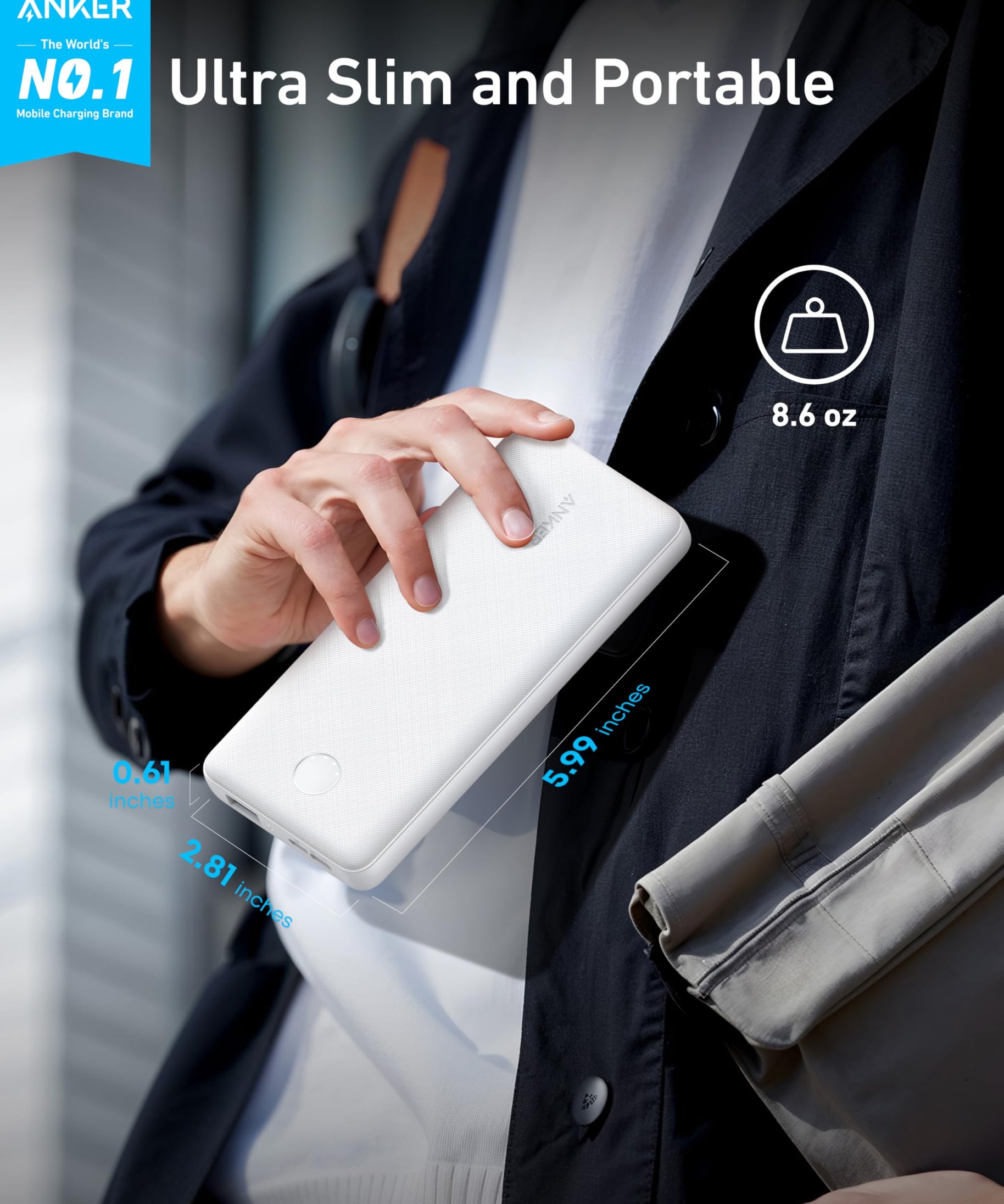 Anker <b>313</b> Power Bank (PowerCore 10K)
