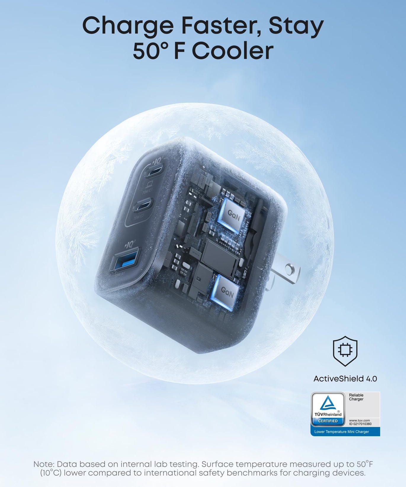 Anker Nano Charger (70W, 3 Ports)