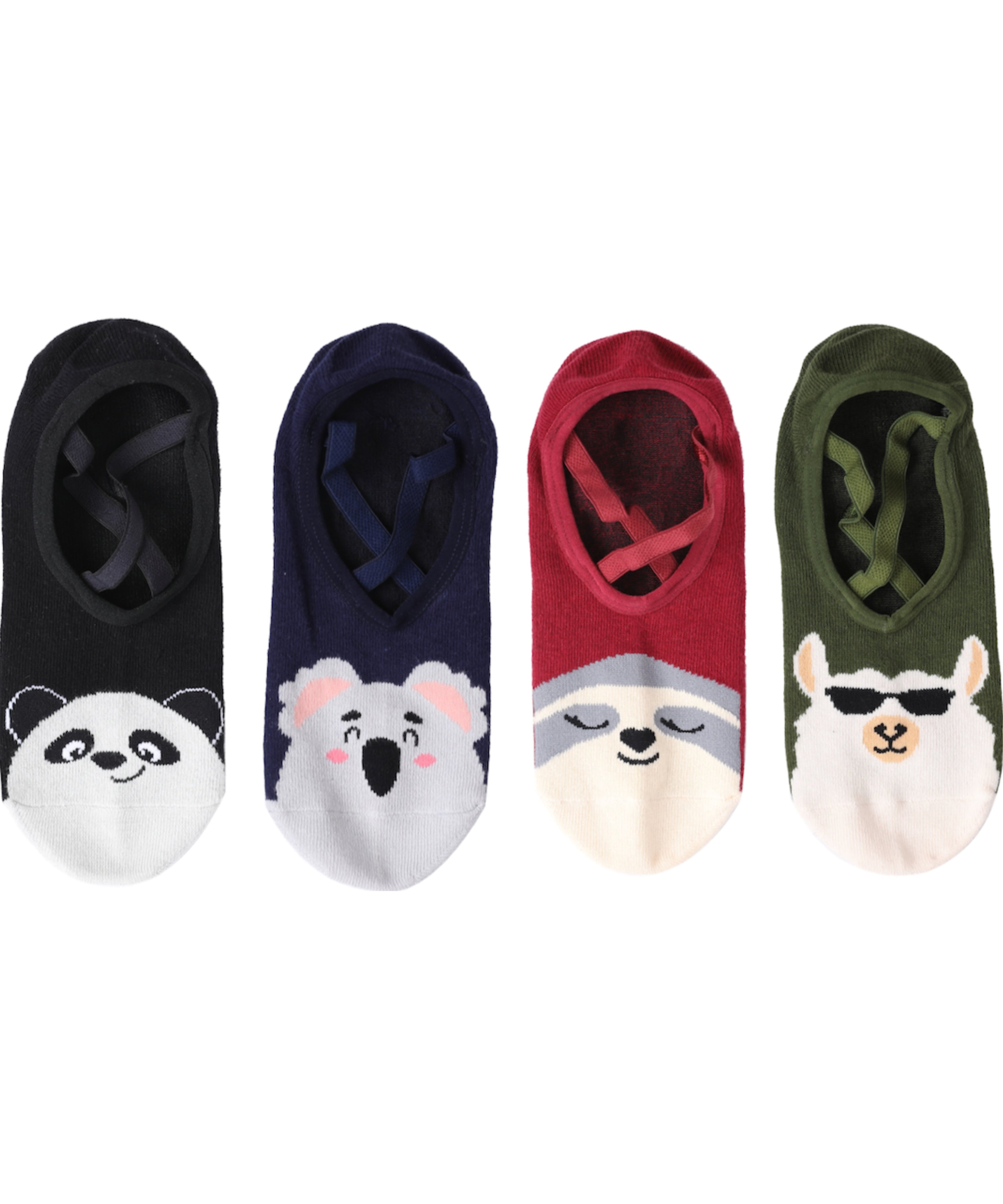Non-Slip Women's Hospital Socks (Animals)