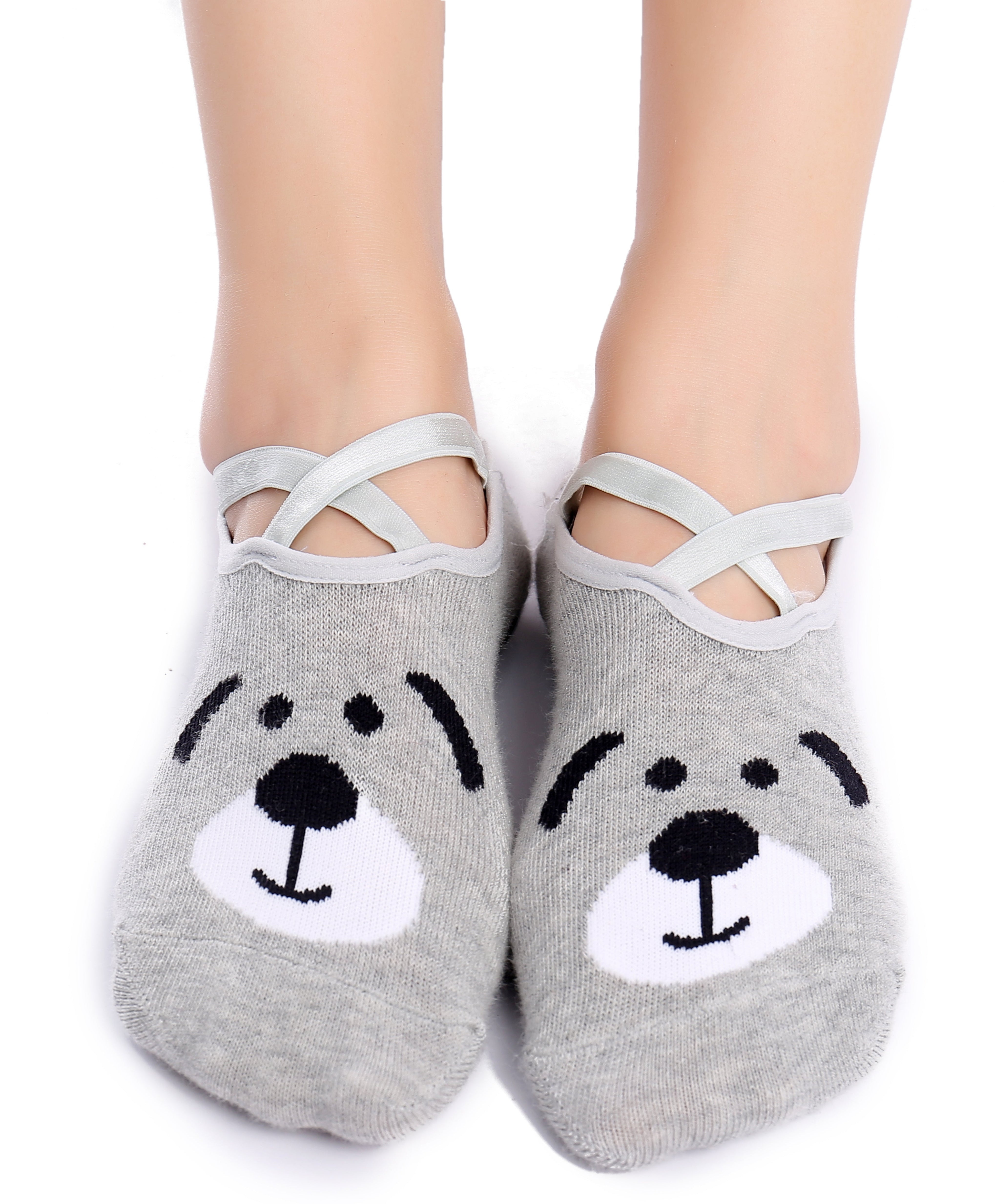Non-Slip Women's Hospital Socks (Cartoon)