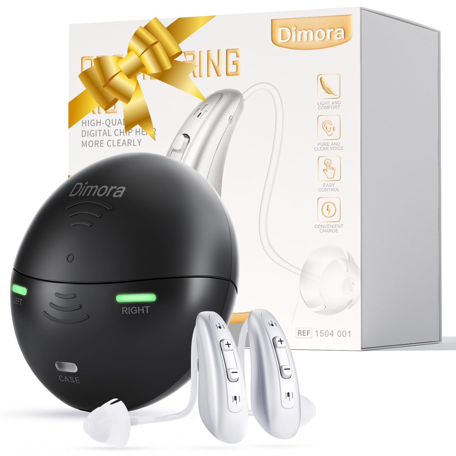 Dimora Rechargeable BTE Hearing Aid for Adults