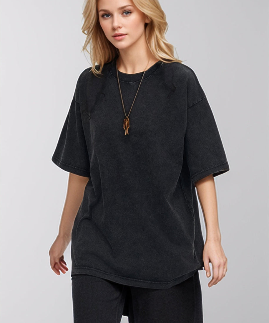 Basic Bae Round Neck Half Sleeve T-Shirt