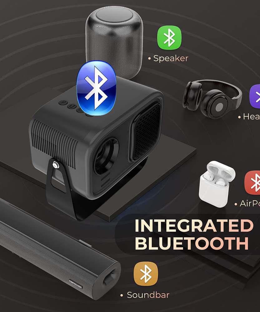 HD Smart Portable Projector