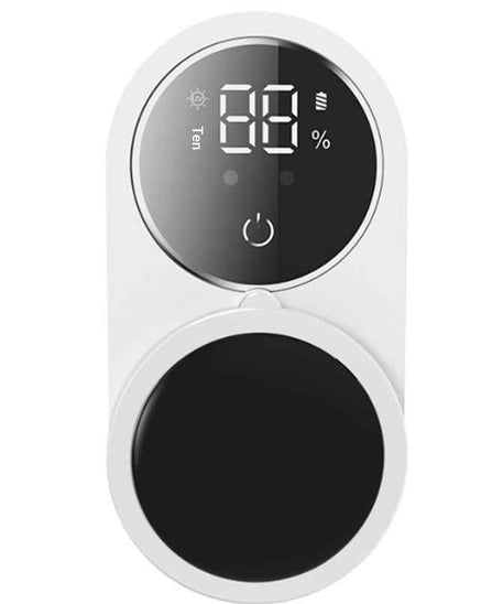 UV Sterilizing Smart Toothbrush Holder – Wall-Mounted, Digital Display & Auto Induction