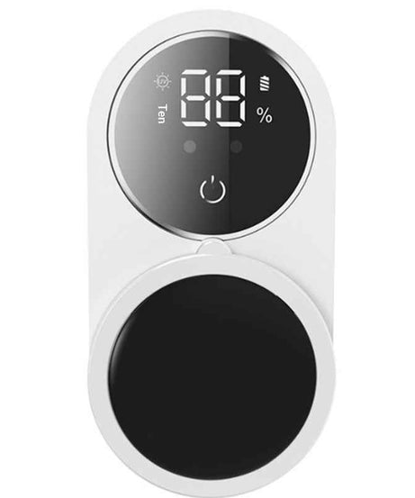 UV Sterilizing Smart Toothbrush Holder – Wall-Mounted, Digital Display & Auto Induction