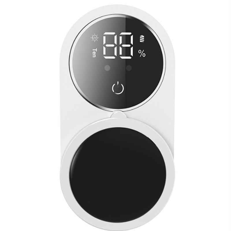 UV Sterilizing Smart Toothbrush Holder – Wall-Mounted, Digital Display & Auto Induction
